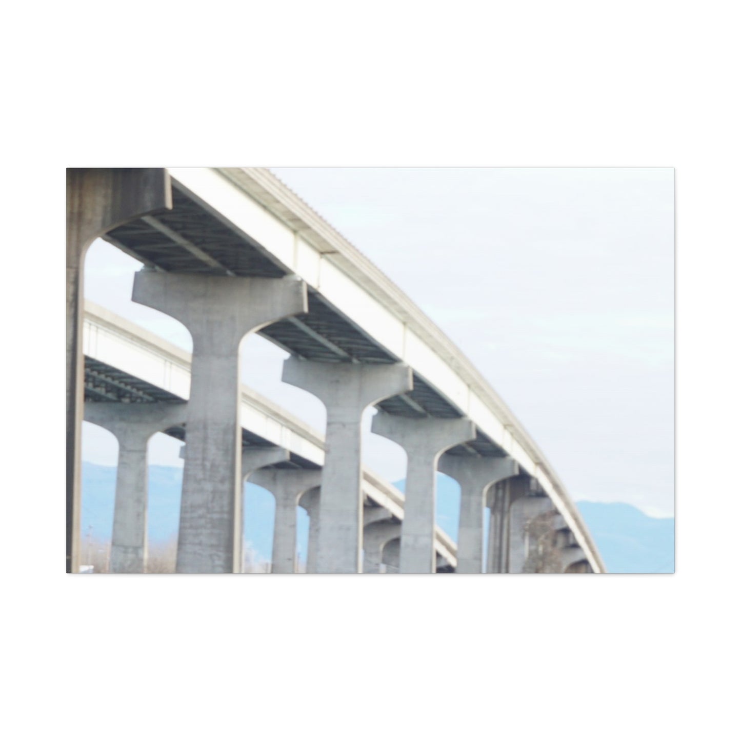 Abstract Bridge Canvas Gallery Wraps - Modern Wall Art for Home Décor