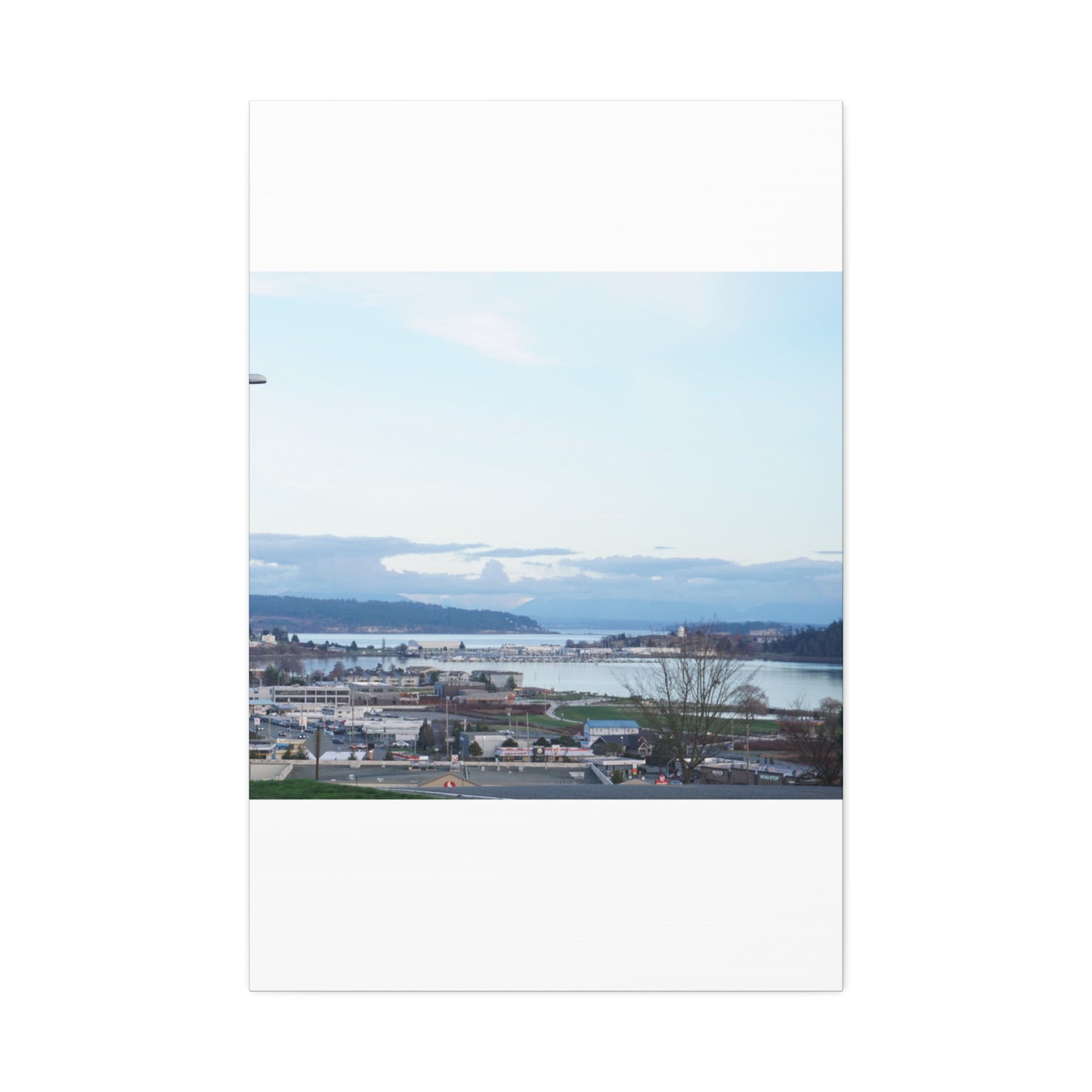 Serene Landscape Canvas Wall Art - 1.5' Stretched Decor