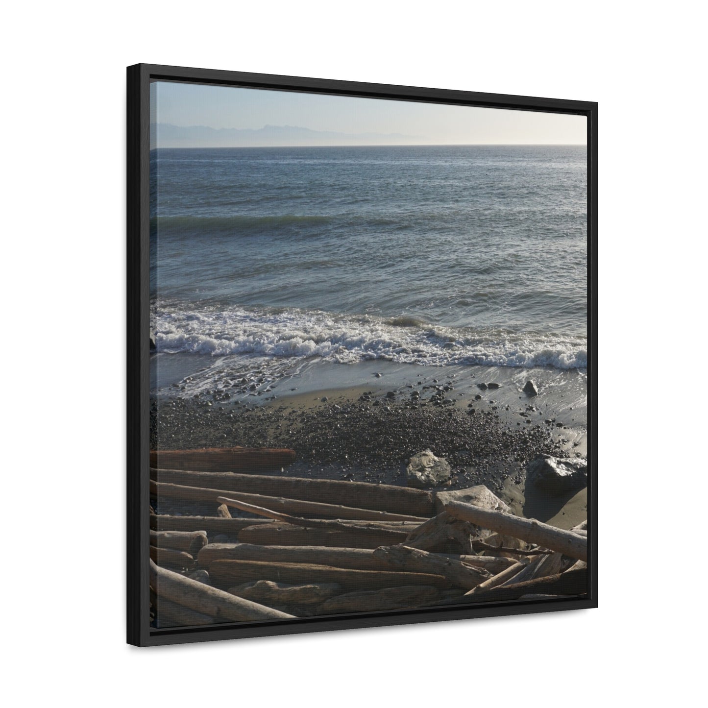 Coastal Gallery Canvas Wrap - Square Framed Wall Art