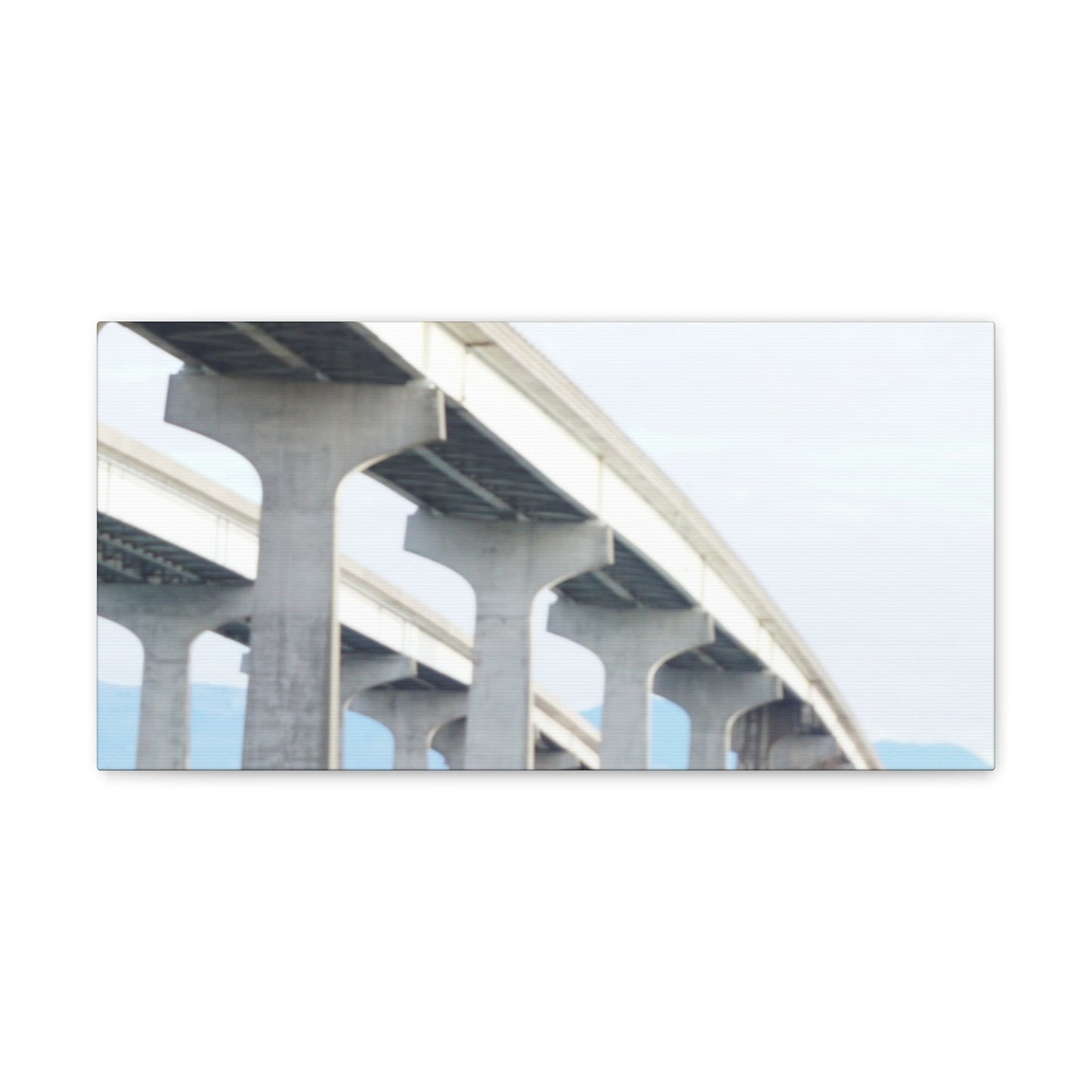 Abstract Bridge Canvas Gallery Wraps - Modern Wall Art for Home Décor