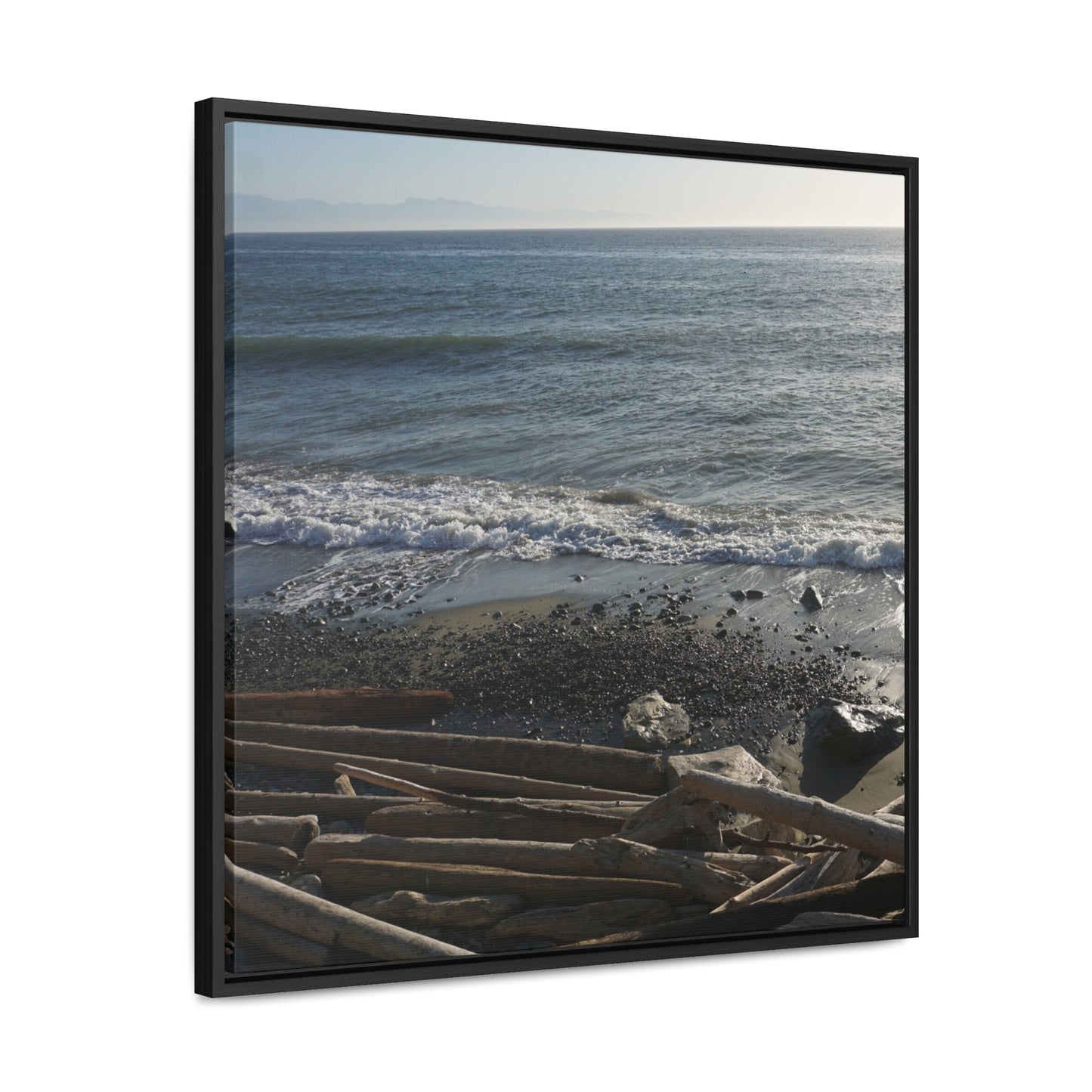 Coastal Gallery Canvas Wrap - Square Framed Wall Art