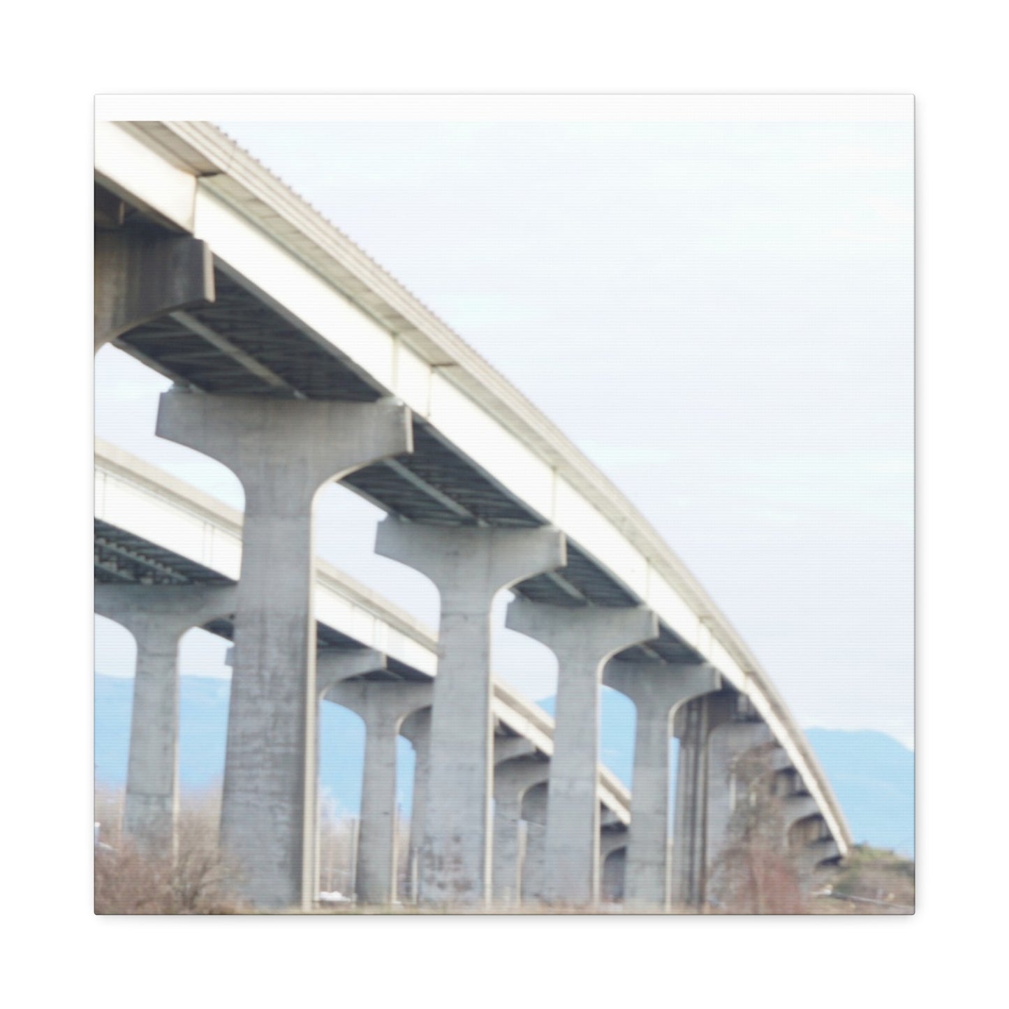 Abstract Bridge Canvas Gallery Wraps - Modern Wall Art for Home Décor