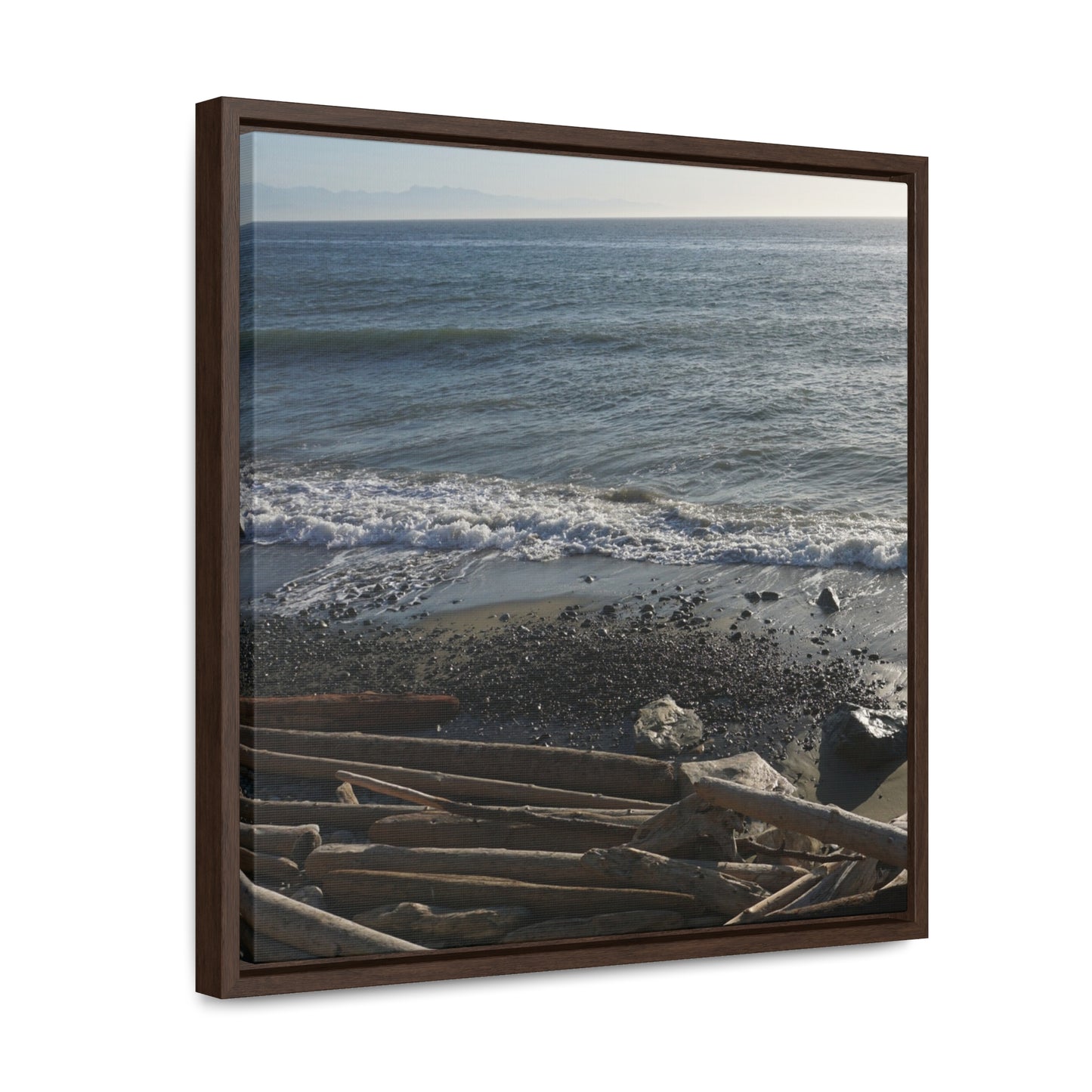 Coastal Gallery Canvas Wrap - Square Framed Wall Art