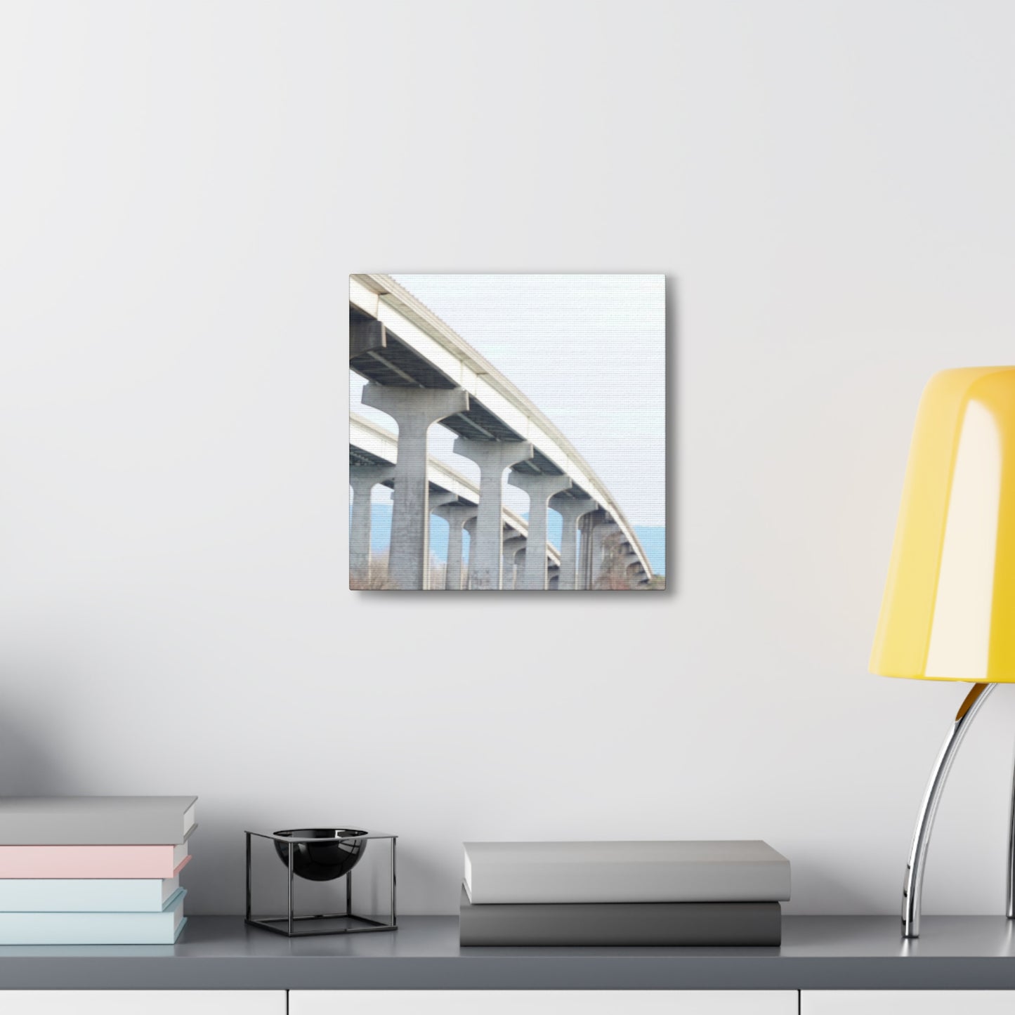 Abstract Bridge Canvas Gallery Wraps - Modern Wall Art for Home Décor