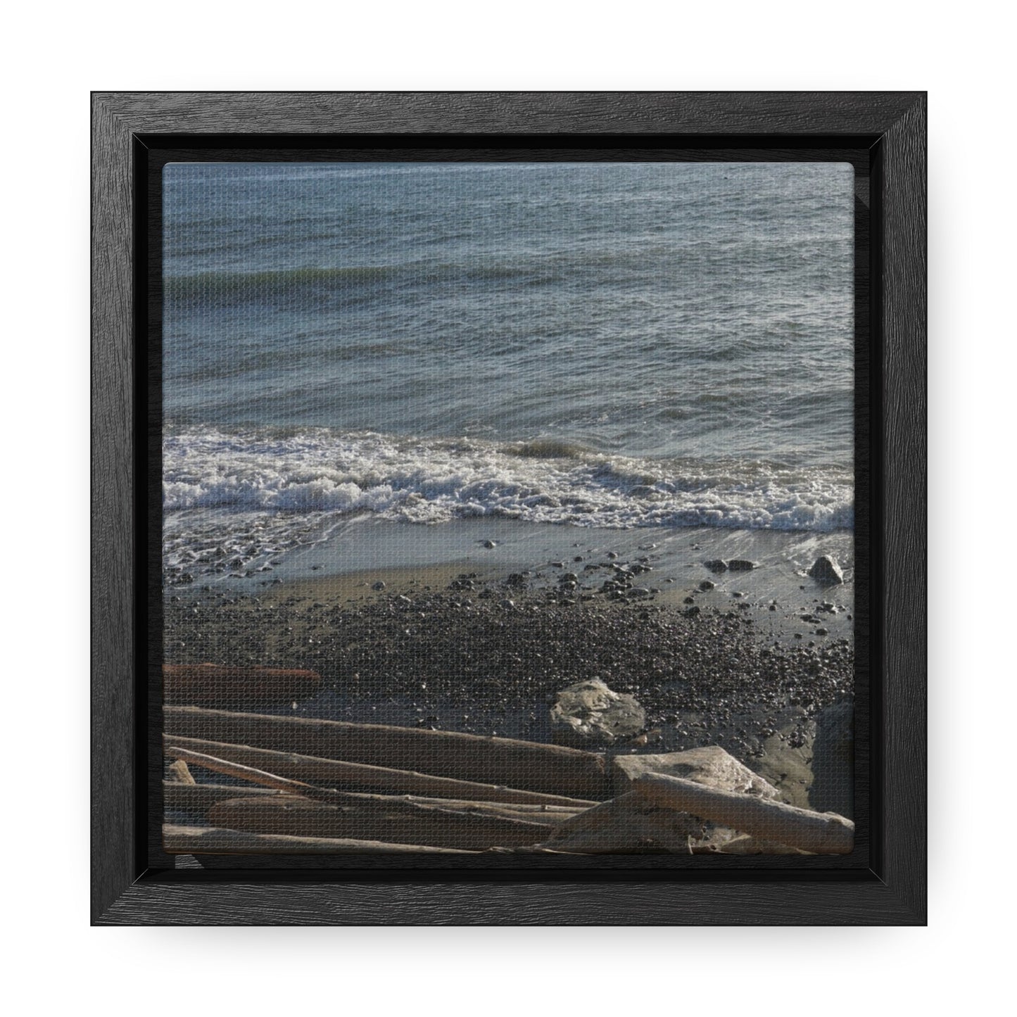 Coastal Gallery Canvas Wrap - Square Framed Wall Art