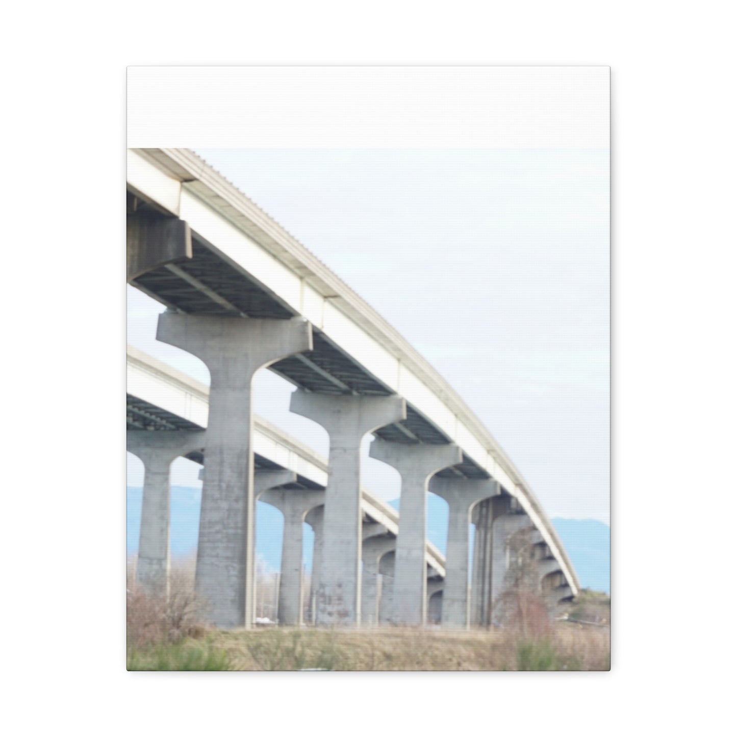 Abstract Bridge Canvas Gallery Wraps - Modern Wall Art for Home Décor
