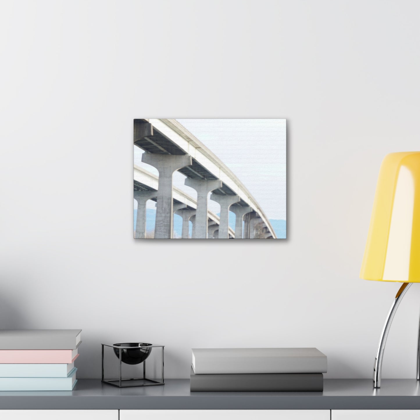 Abstract Bridge Canvas Gallery Wraps - Modern Wall Art for Home Décor