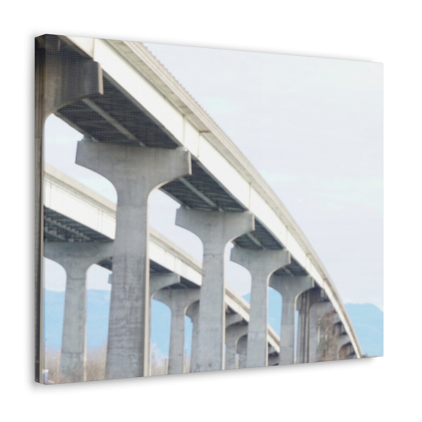 Abstract Bridge Canvas Gallery Wraps - Modern Wall Art for Home Décor