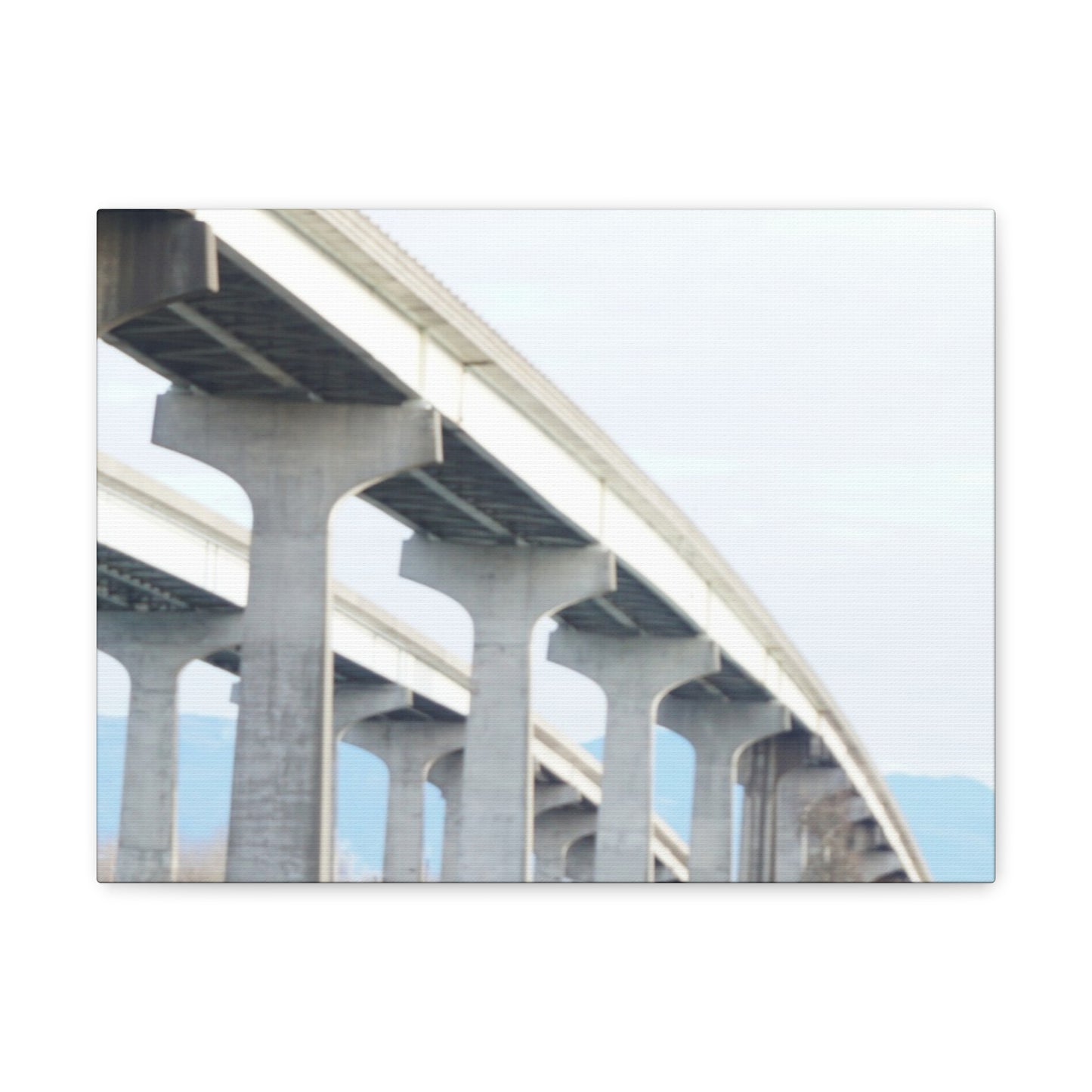 Abstract Bridge Canvas Gallery Wraps - Modern Wall Art for Home Décor