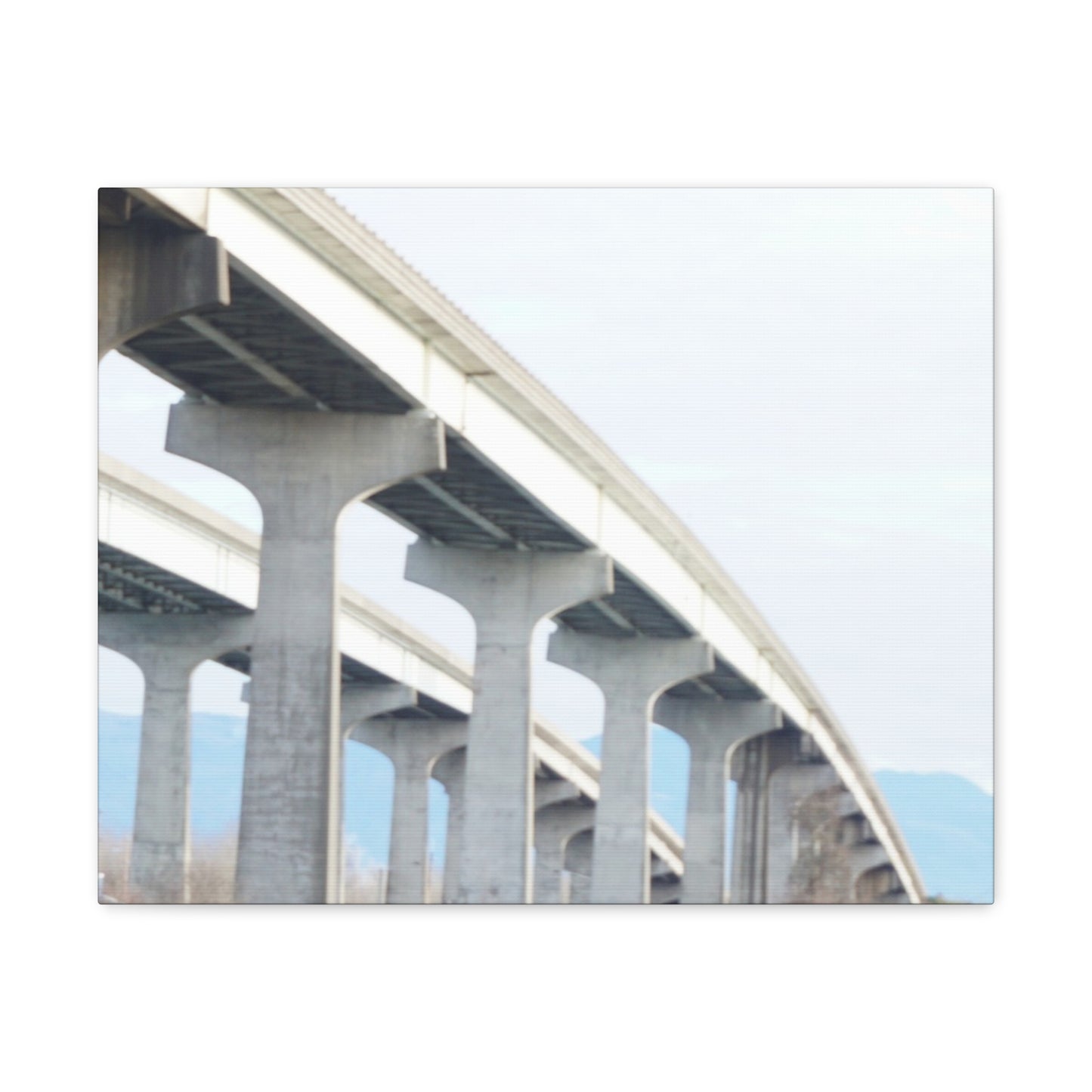 Abstract Bridge Canvas Gallery Wraps - Modern Wall Art for Home Décor