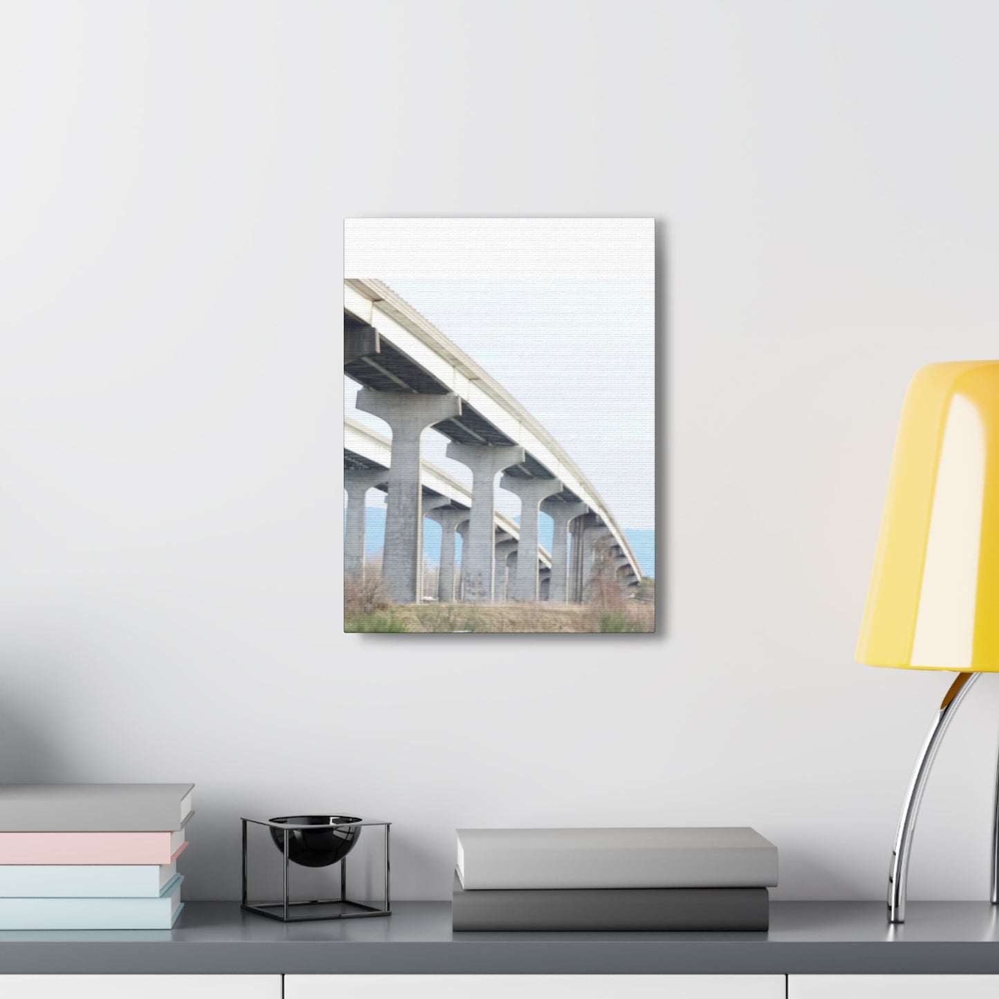 Abstract Bridge Canvas Gallery Wraps - Modern Wall Art for Home Décor