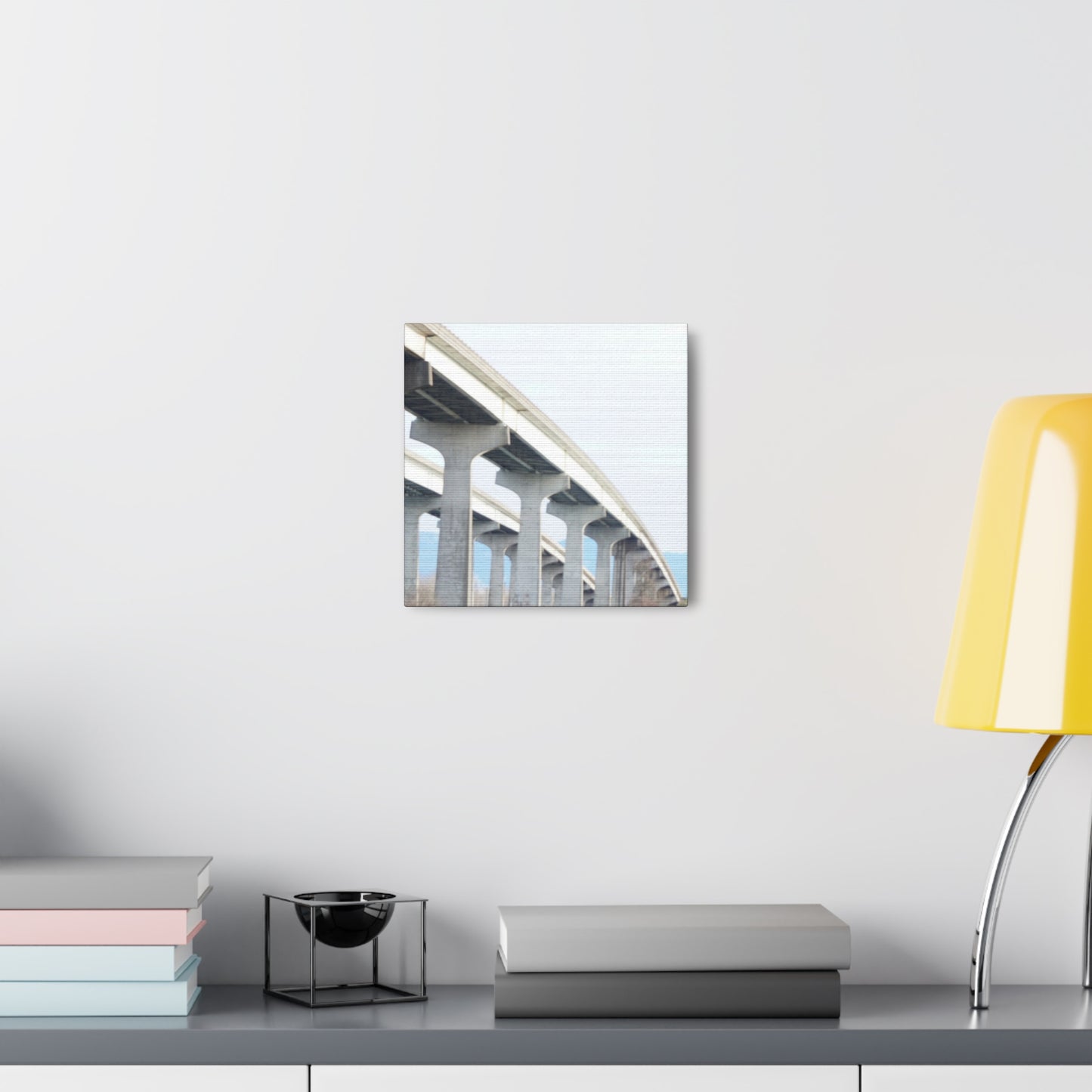 Abstract Bridge Canvas Gallery Wraps - Modern Wall Art for Home Décor