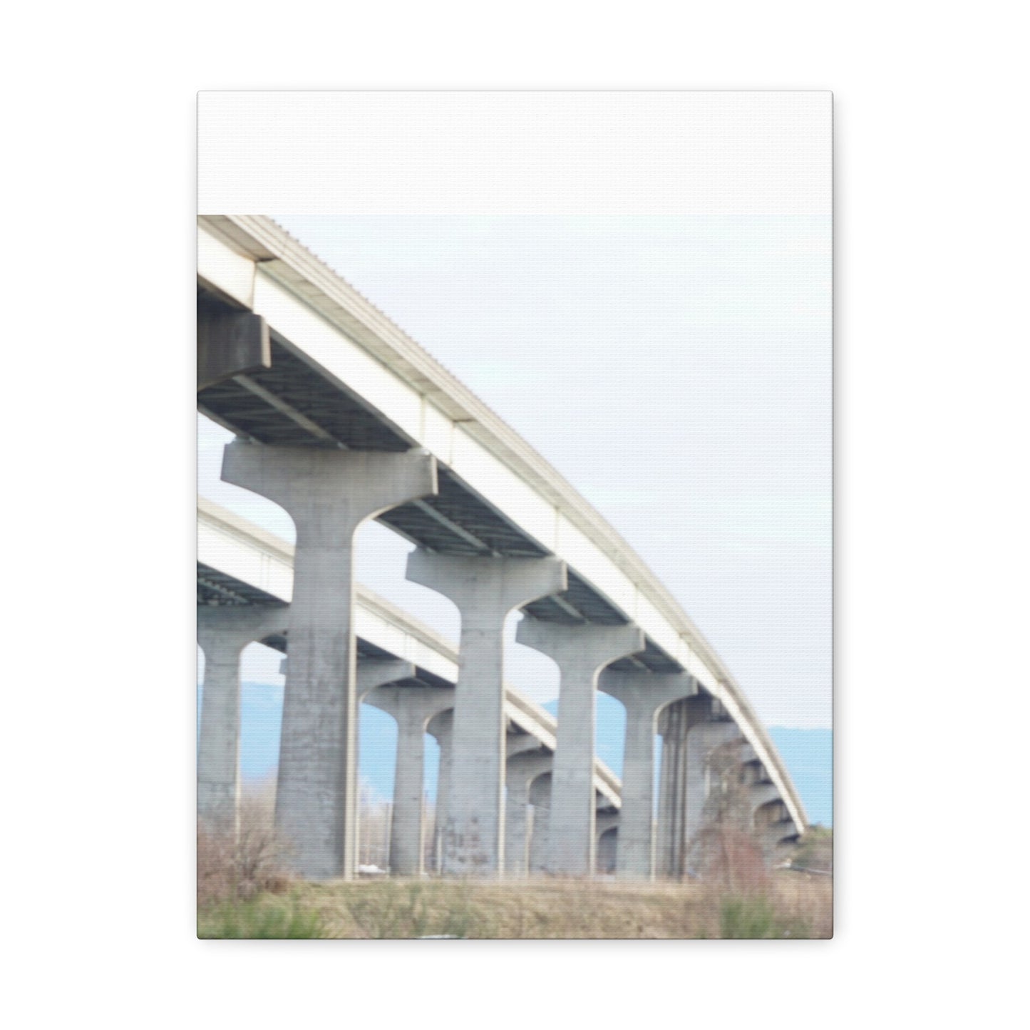 Abstract Bridge Canvas Gallery Wraps - Modern Wall Art for Home Décor
