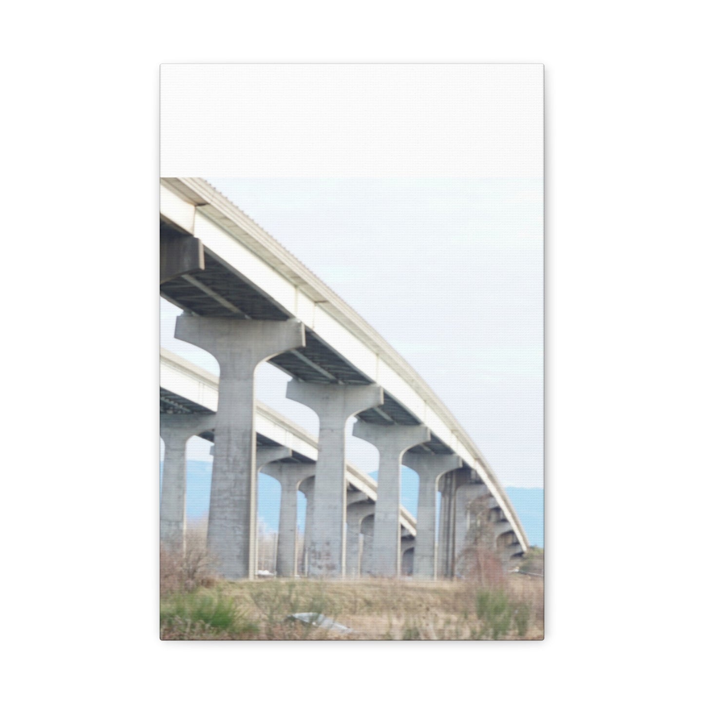 Abstract Bridge Canvas Gallery Wraps - Modern Wall Art for Home Décor