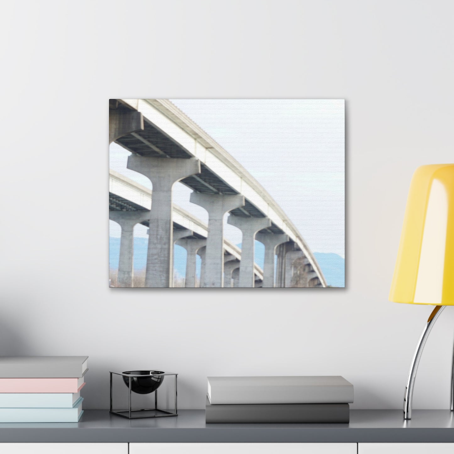 Abstract Bridge Canvas Gallery Wraps - Modern Wall Art for Home Décor