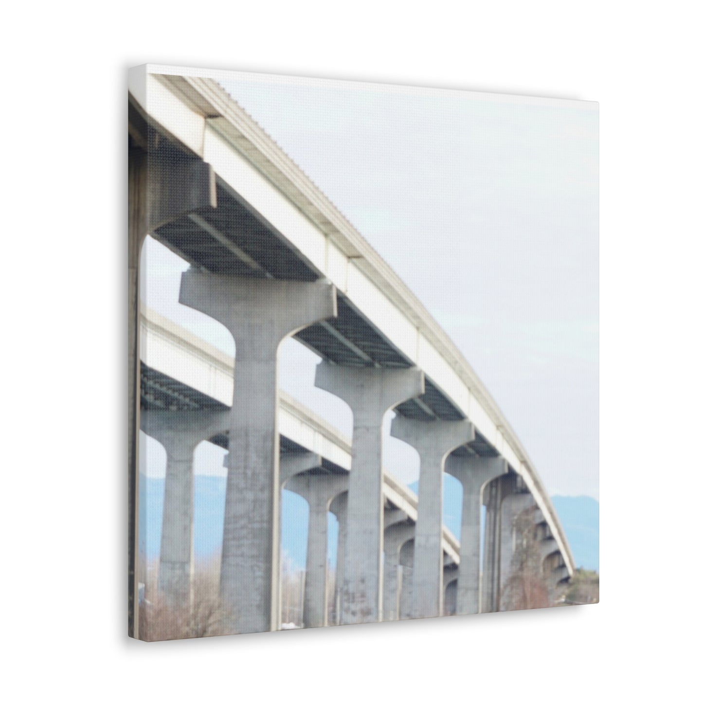Abstract Bridge Canvas Gallery Wraps - Modern Wall Art for Home Décor