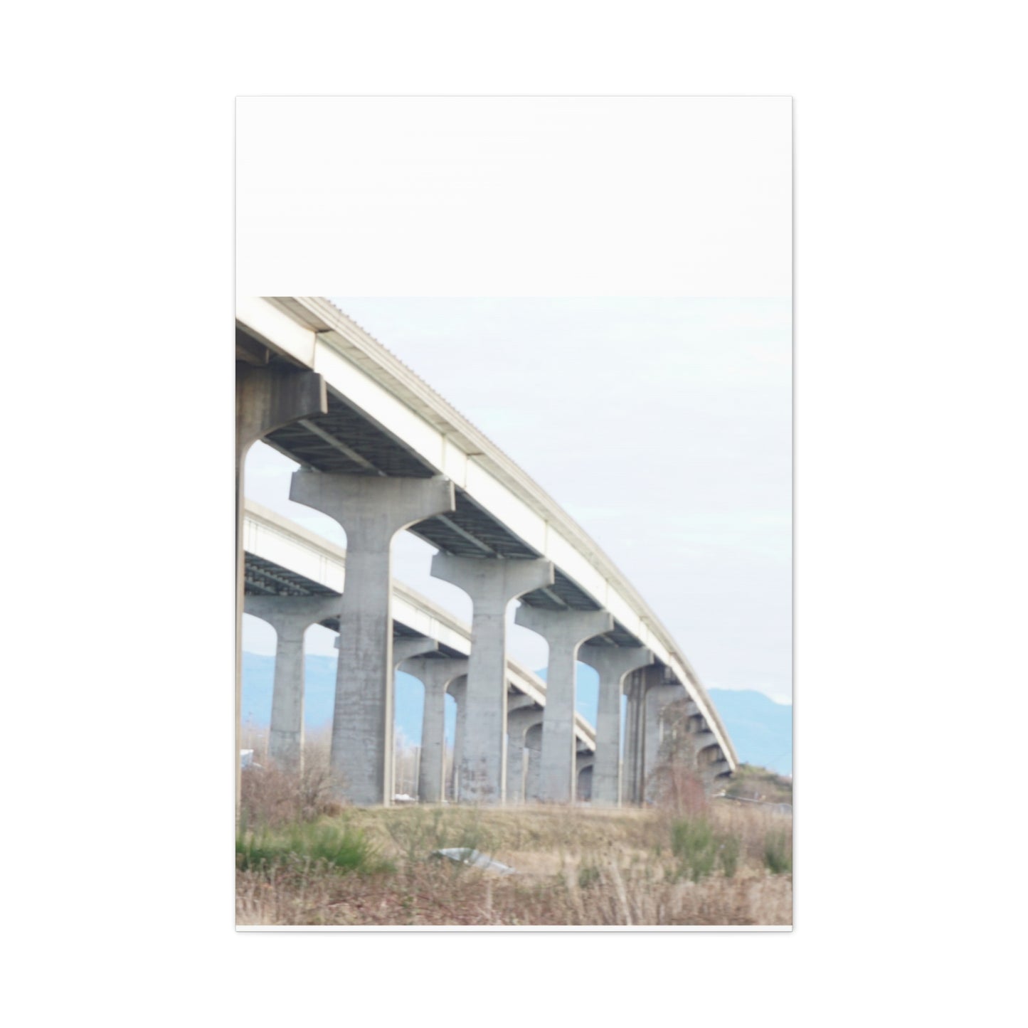 Abstract Bridge Canvas Gallery Wraps - Modern Wall Art for Home Décor