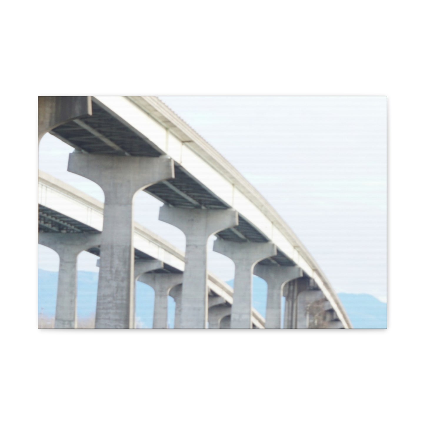 Abstract Bridge Canvas Gallery Wraps - Modern Wall Art for Home Décor