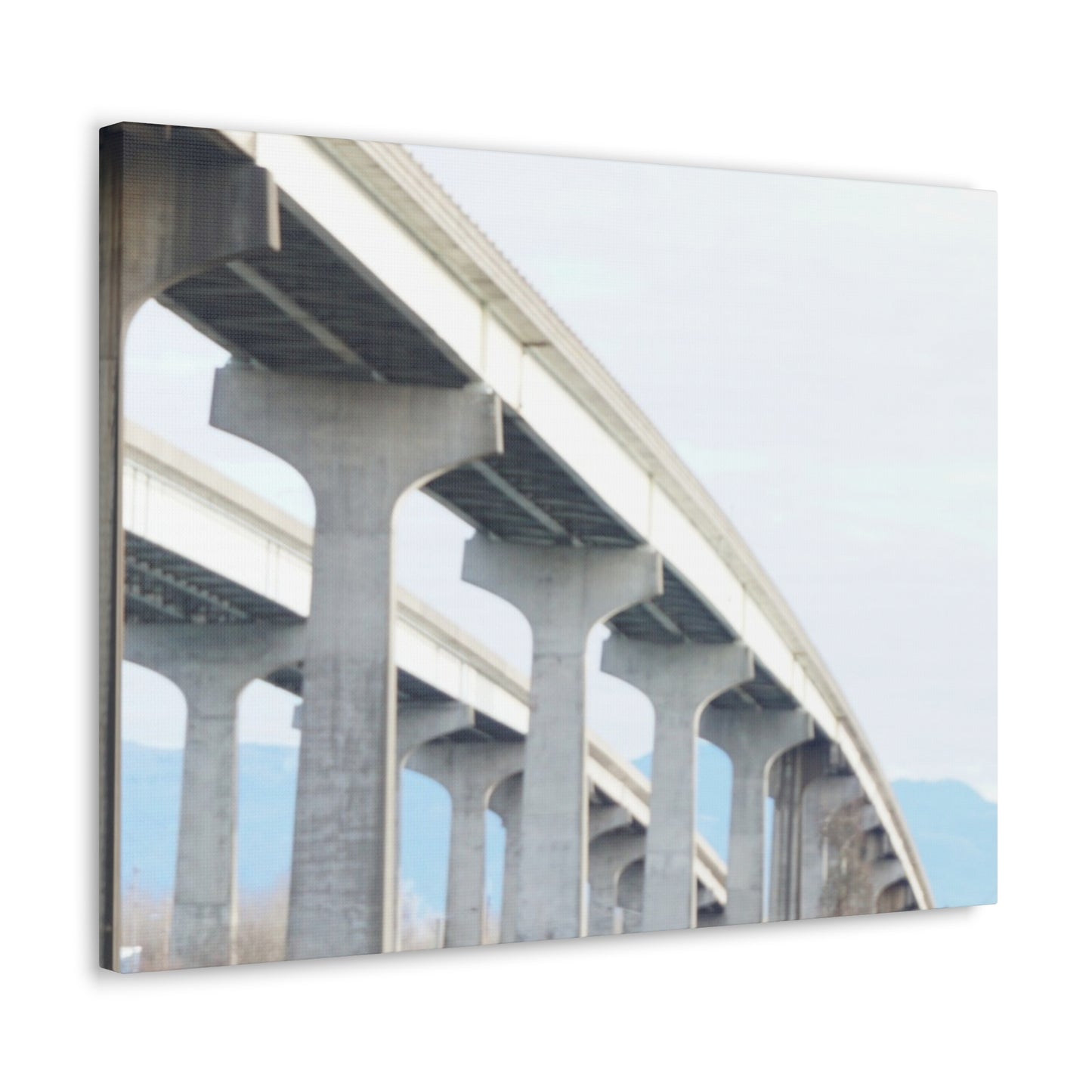 Abstract Bridge Canvas Gallery Wraps - Modern Wall Art for Home Décor
