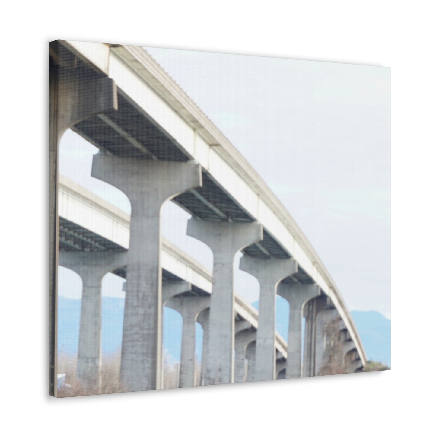 Abstract Bridge Canvas Gallery Wraps - Modern Wall Art for Home Décor