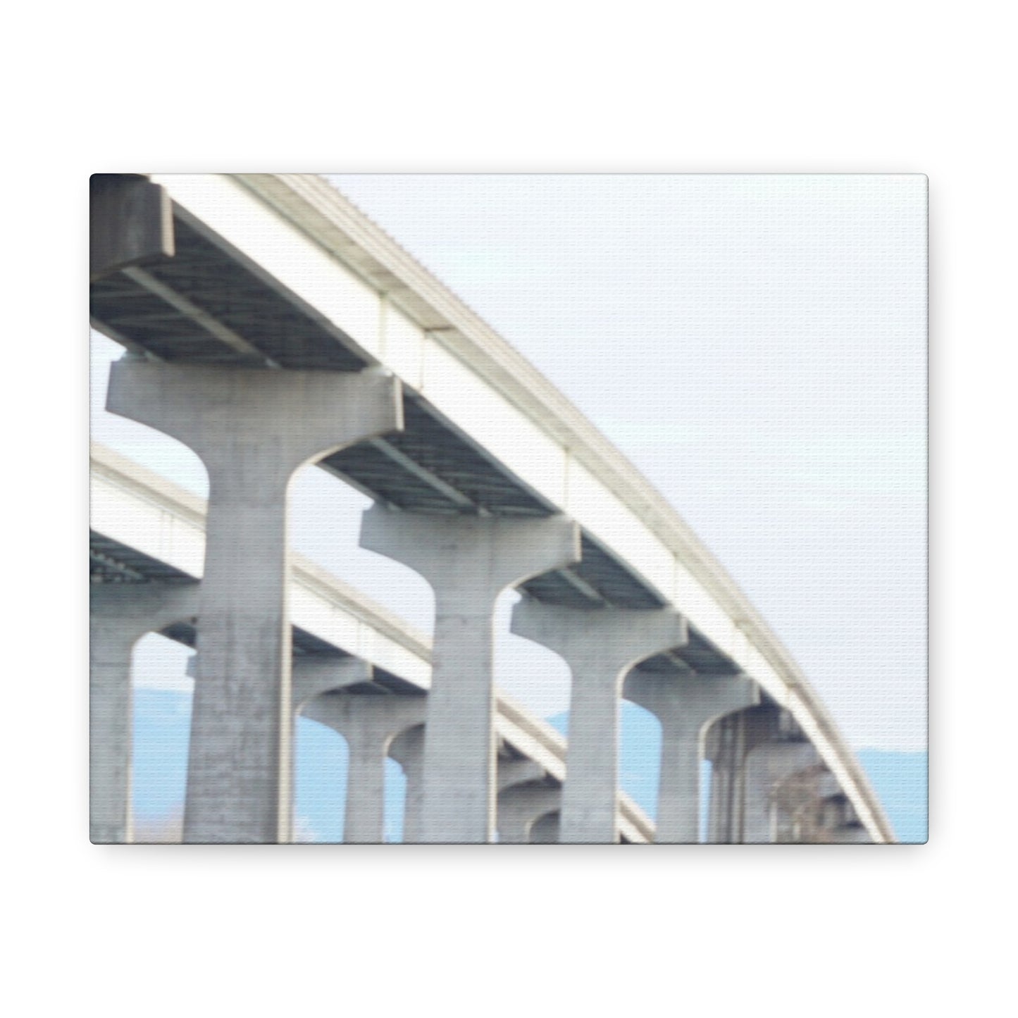 Abstract Bridge Canvas Gallery Wraps - Modern Wall Art for Home Décor