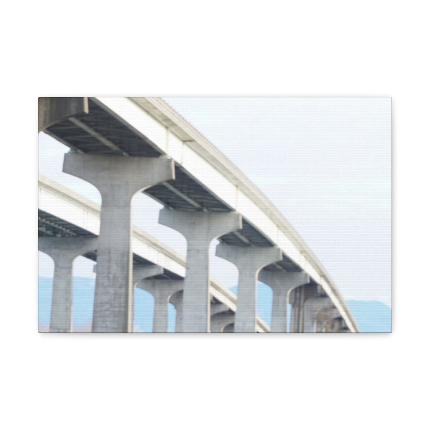 Abstract Bridge Canvas Gallery Wraps - Modern Wall Art for Home Décor