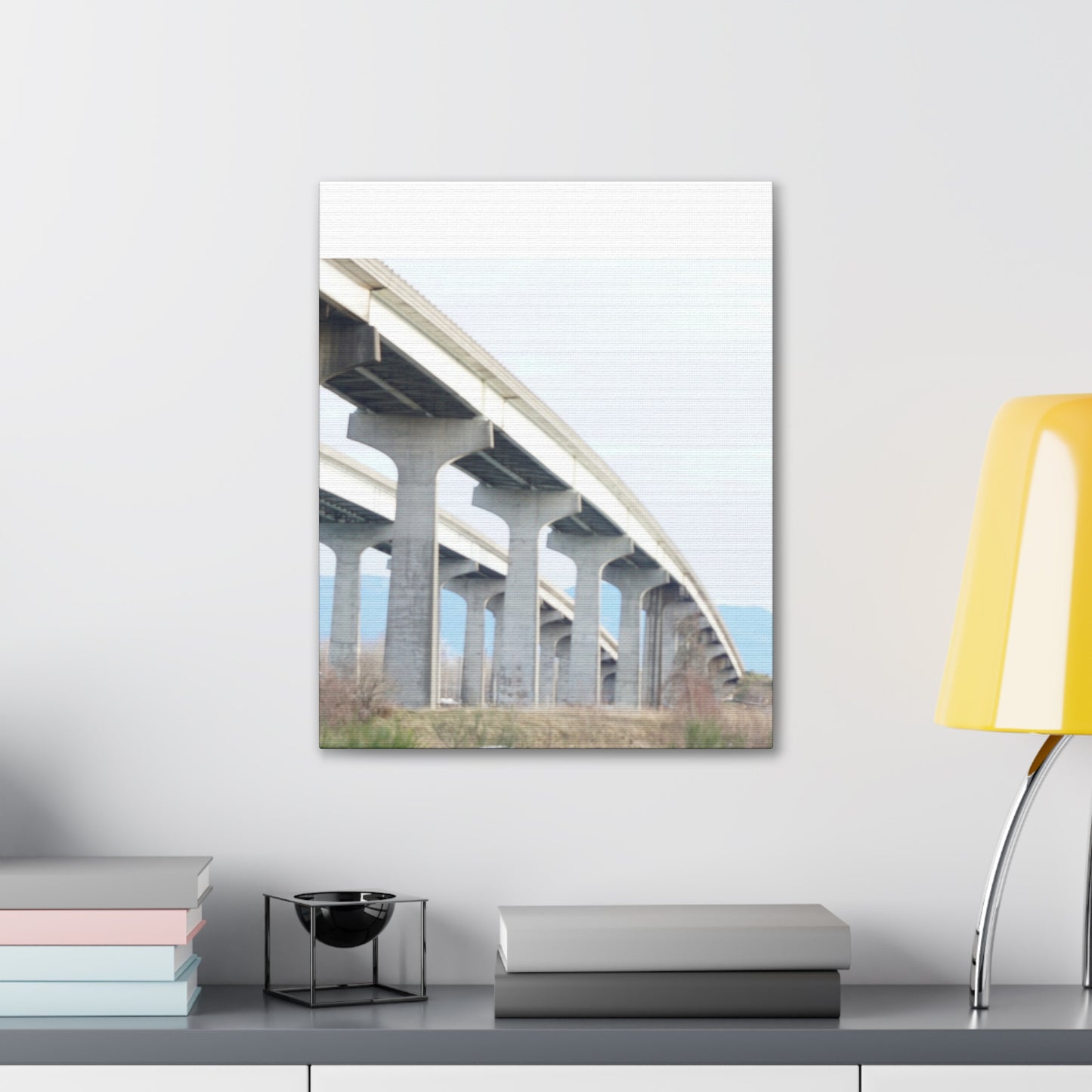 Abstract Bridge Canvas Gallery Wraps - Modern Wall Art for Home Décor