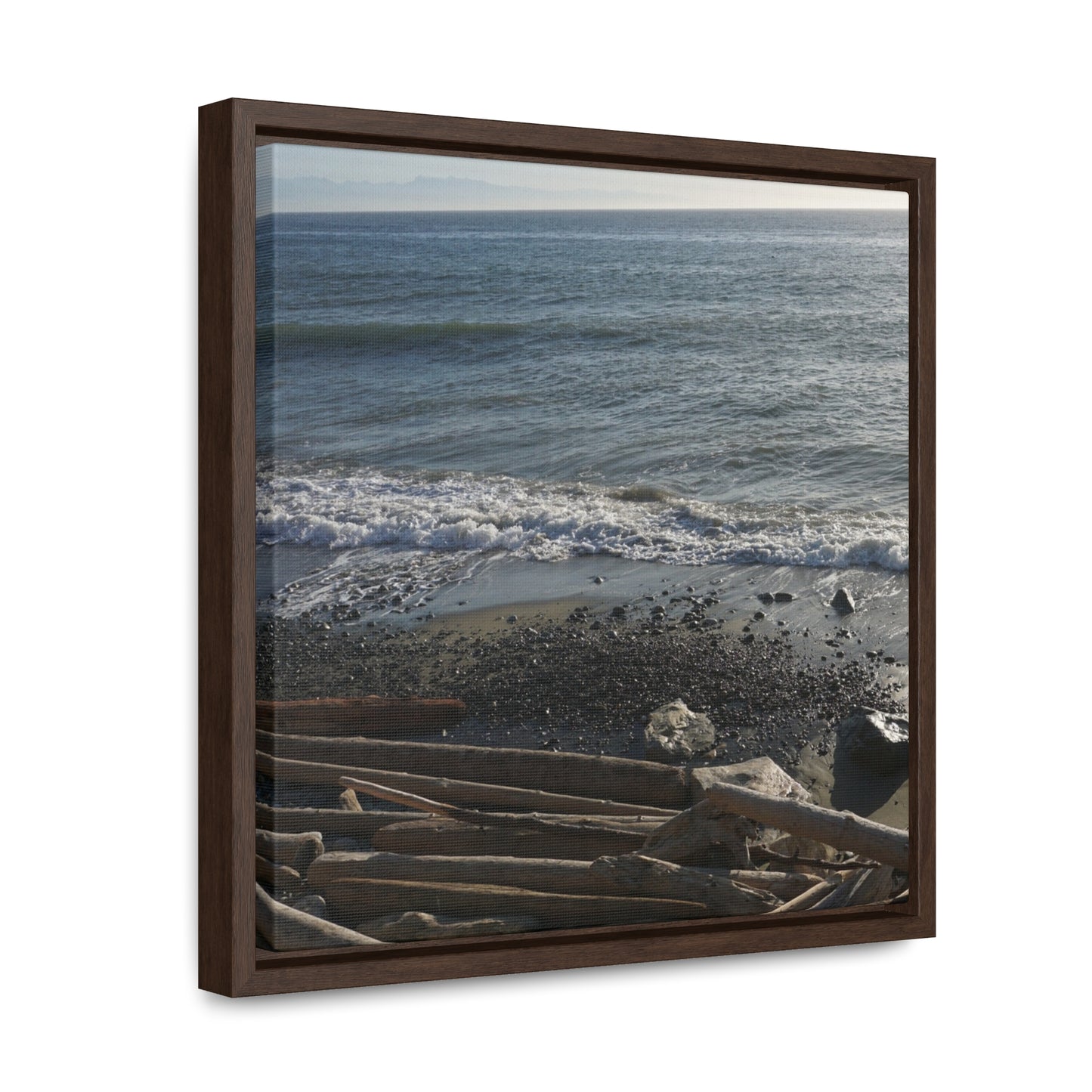 Coastal Gallery Canvas Wrap - Square Framed Wall Art
