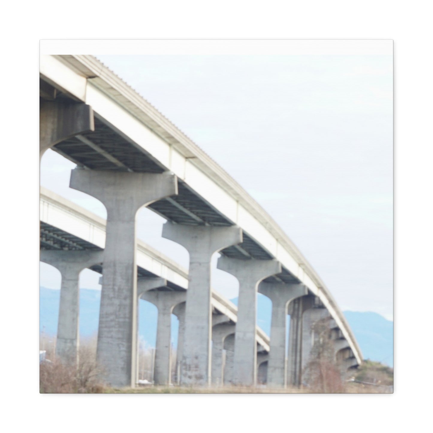 Abstract Bridge Canvas Gallery Wraps - Modern Wall Art for Home Décor
