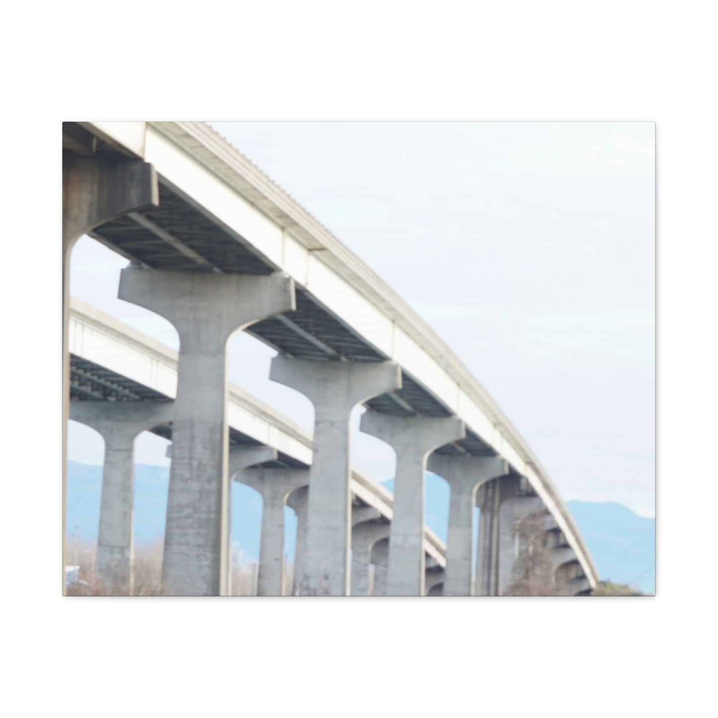 Abstract Bridge Canvas Gallery Wraps - Modern Wall Art for Home Décor
