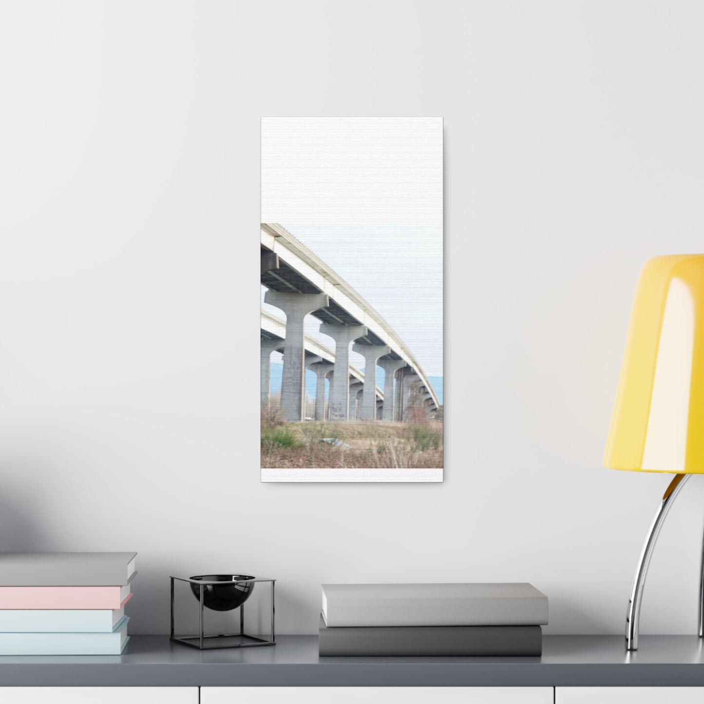 Abstract Bridge Canvas Gallery Wraps - Modern Wall Art for Home Décor