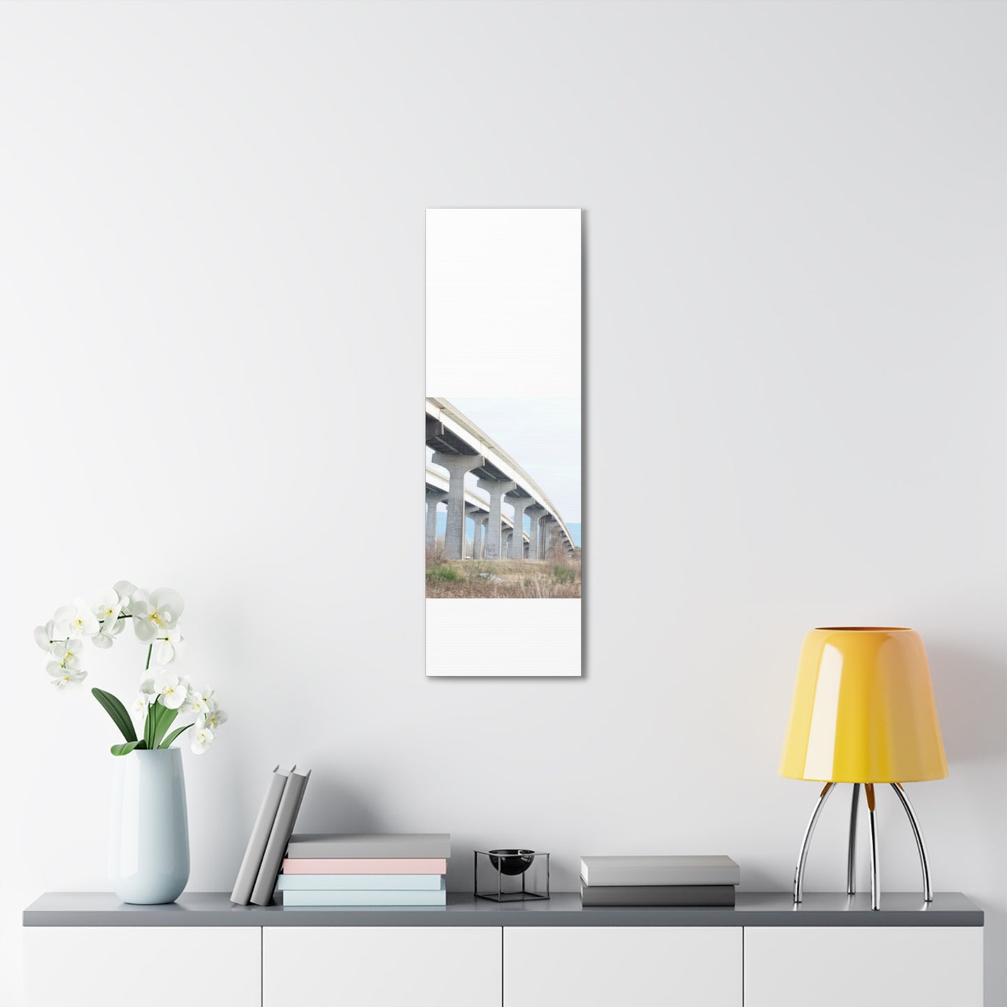 Abstract Bridge Canvas Gallery Wraps - Modern Wall Art for Home Décor