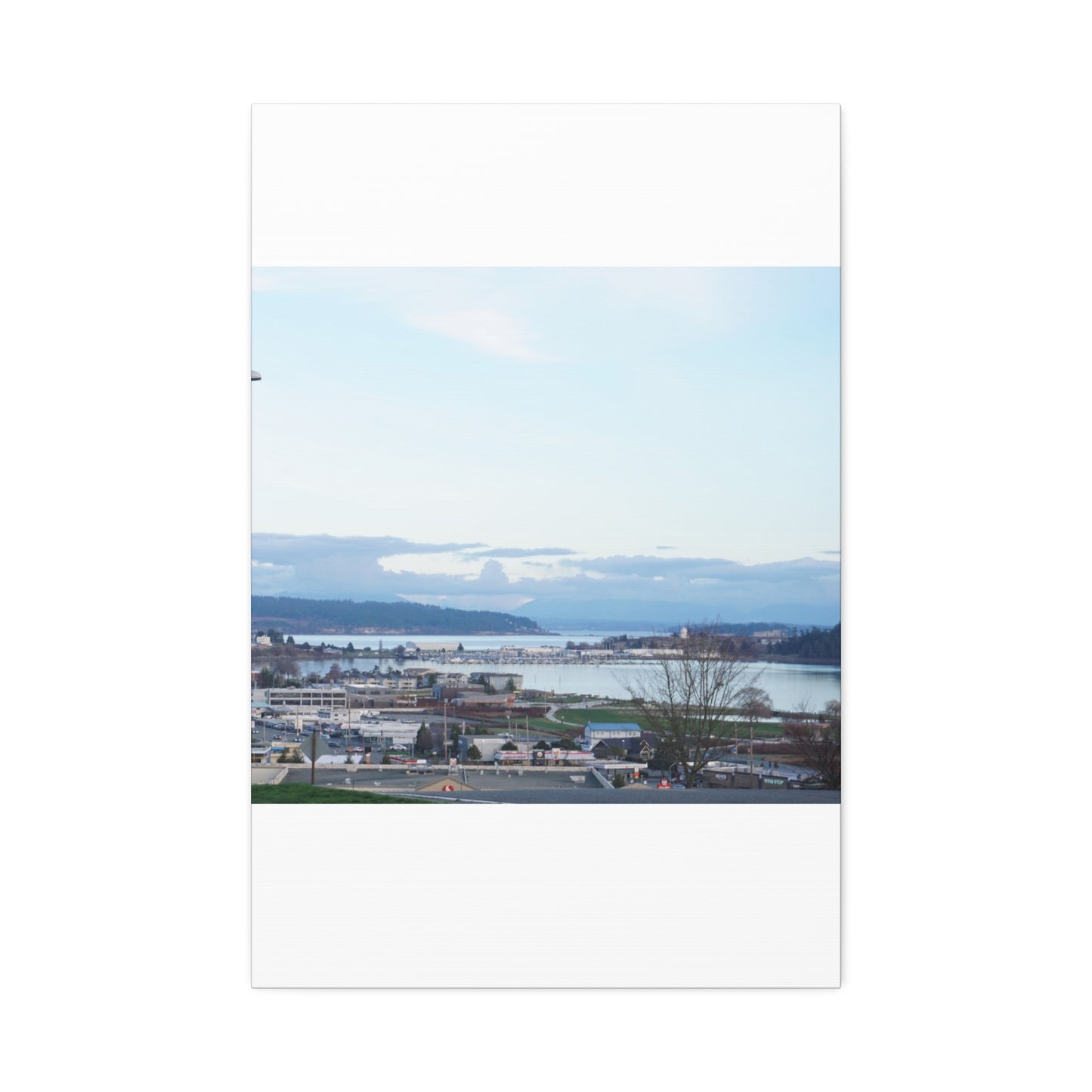 Serene Landscape Canvas Wall Art - 1.5' Stretched Decor