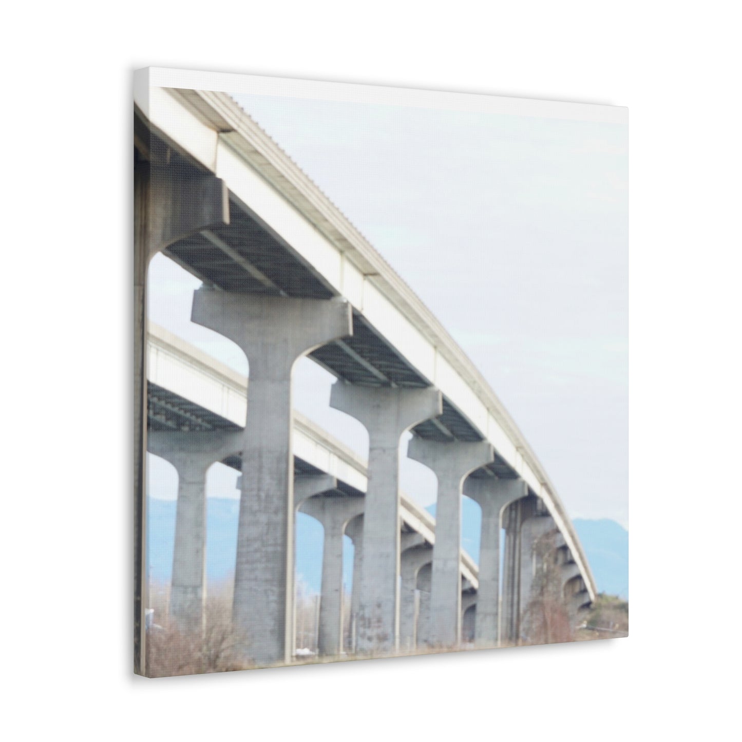 Abstract Bridge Canvas Gallery Wraps - Modern Wall Art for Home Décor