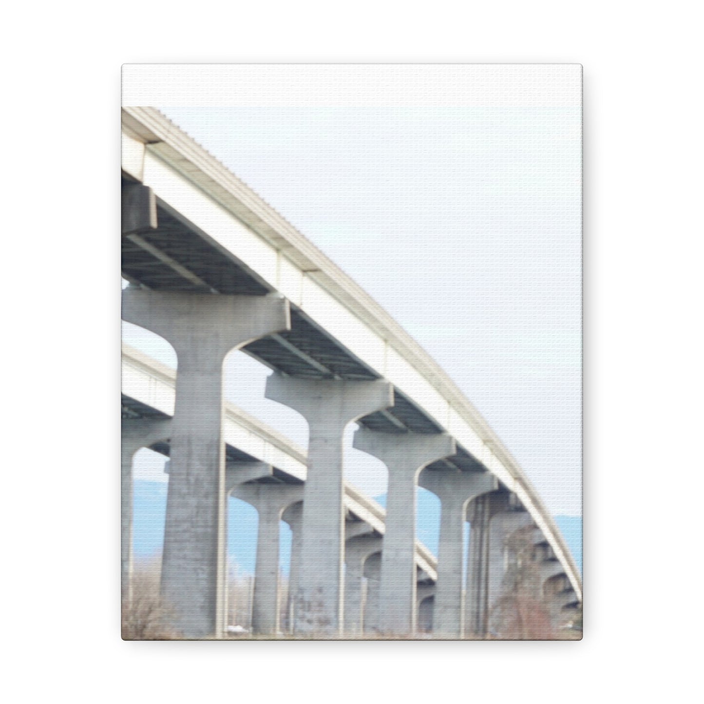 Abstract Bridge Canvas Gallery Wraps - Modern Wall Art for Home Décor
