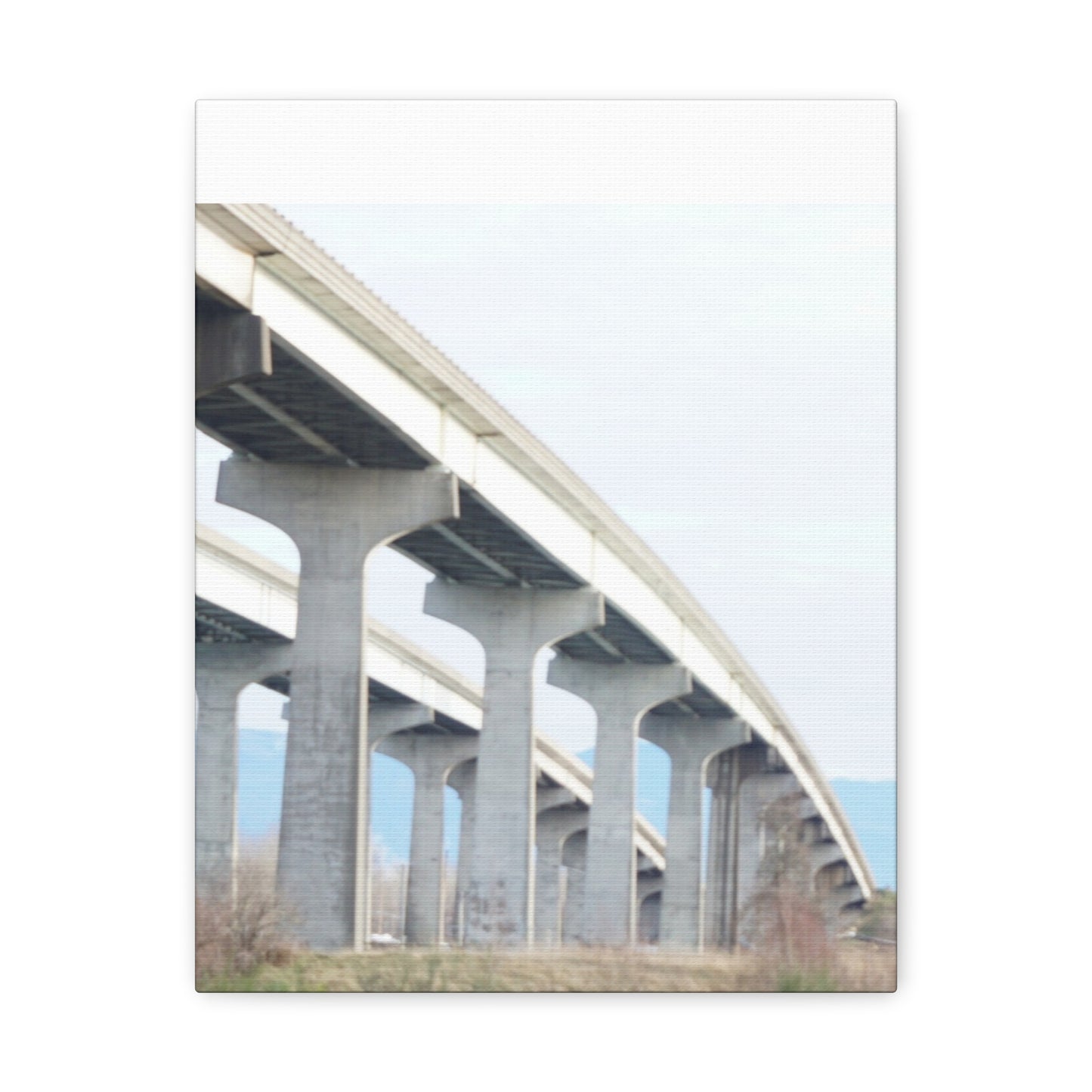 Abstract Bridge Canvas Gallery Wraps - Modern Wall Art for Home Décor