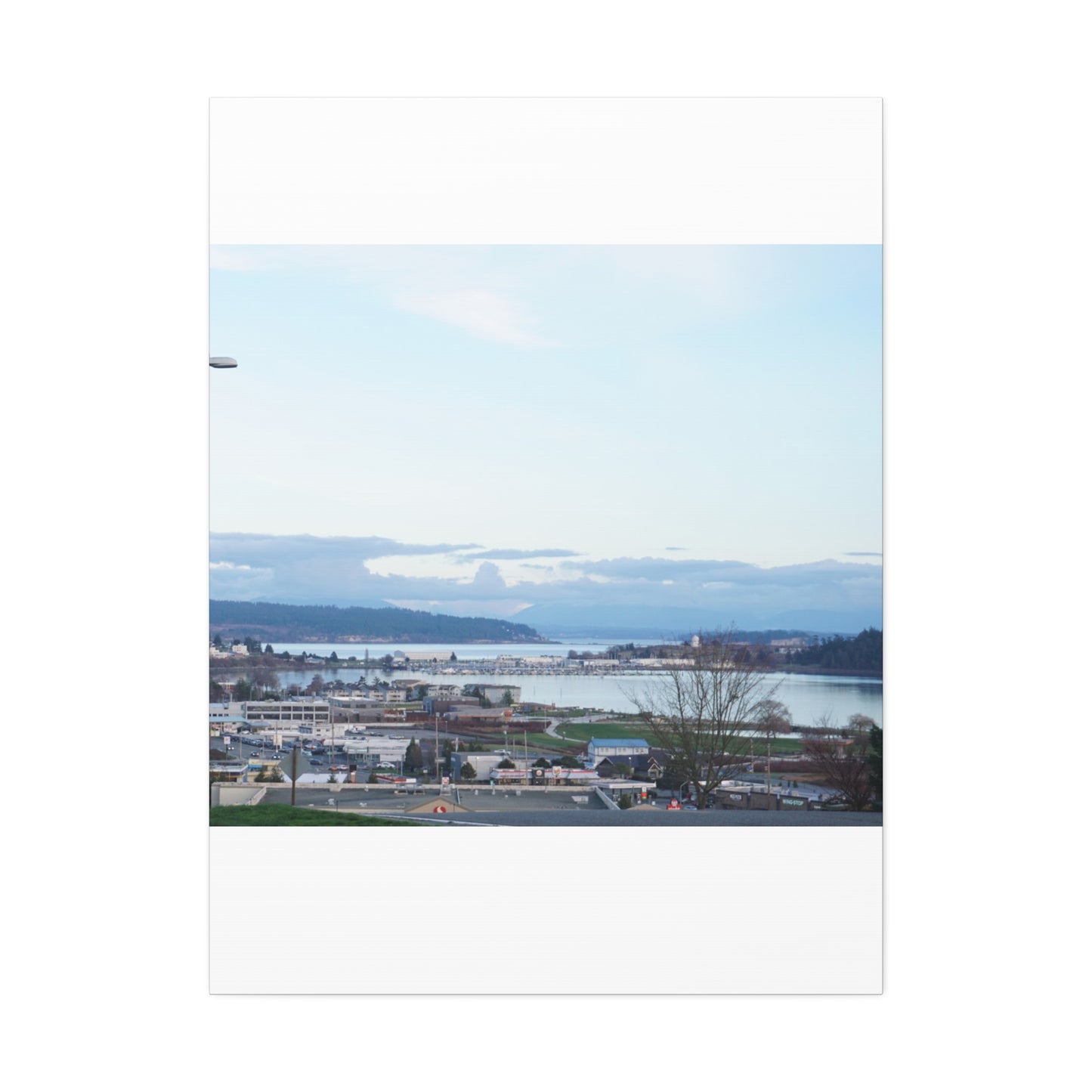 Serene Landscape Canvas Wall Art - 1.5' Stretched Decor