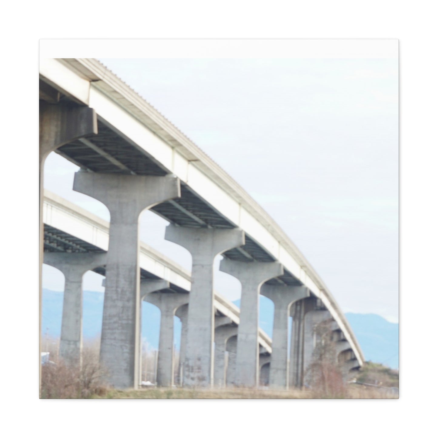 Abstract Bridge Canvas Gallery Wraps - Modern Wall Art for Home Décor