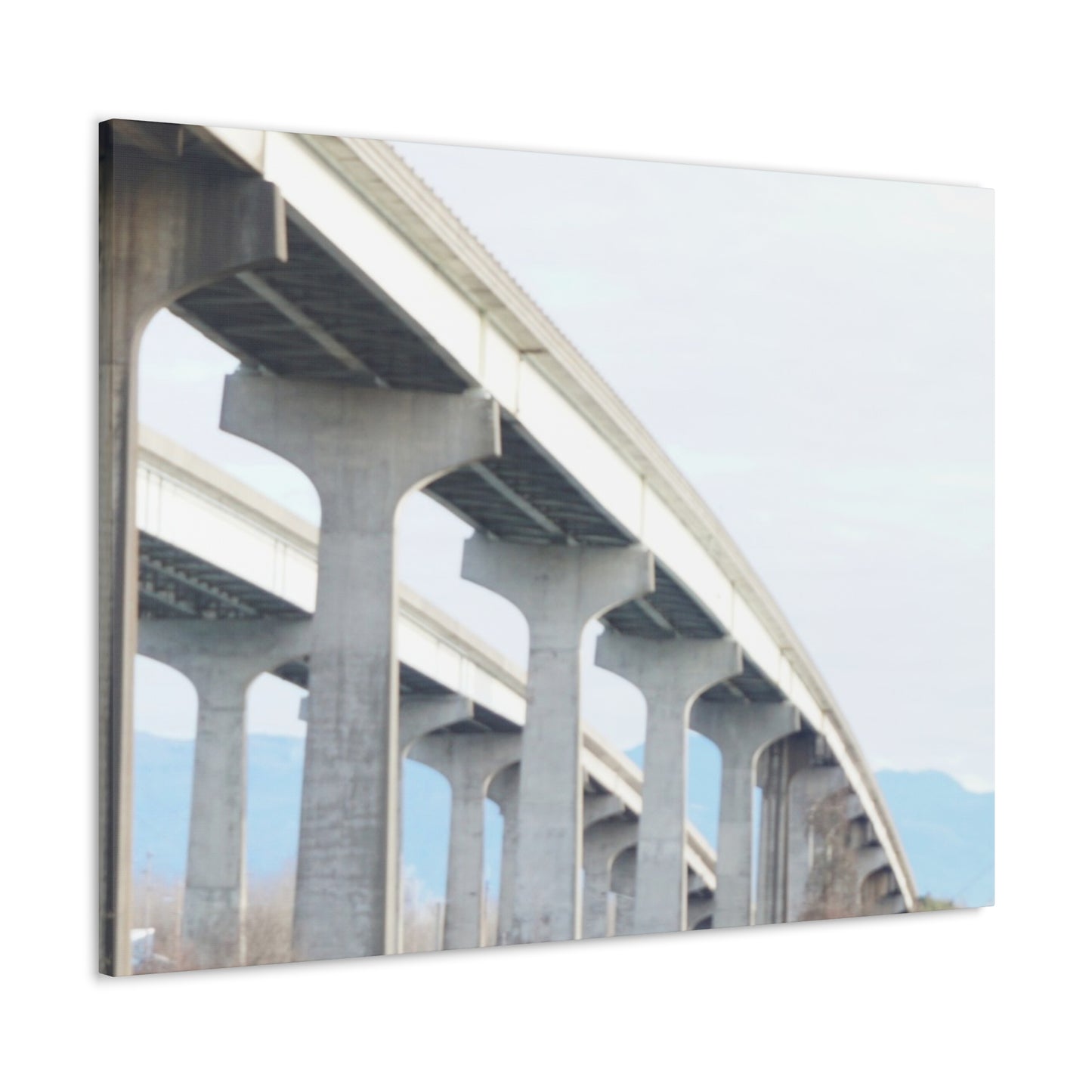 Abstract Bridge Canvas Gallery Wraps - Modern Wall Art for Home Décor