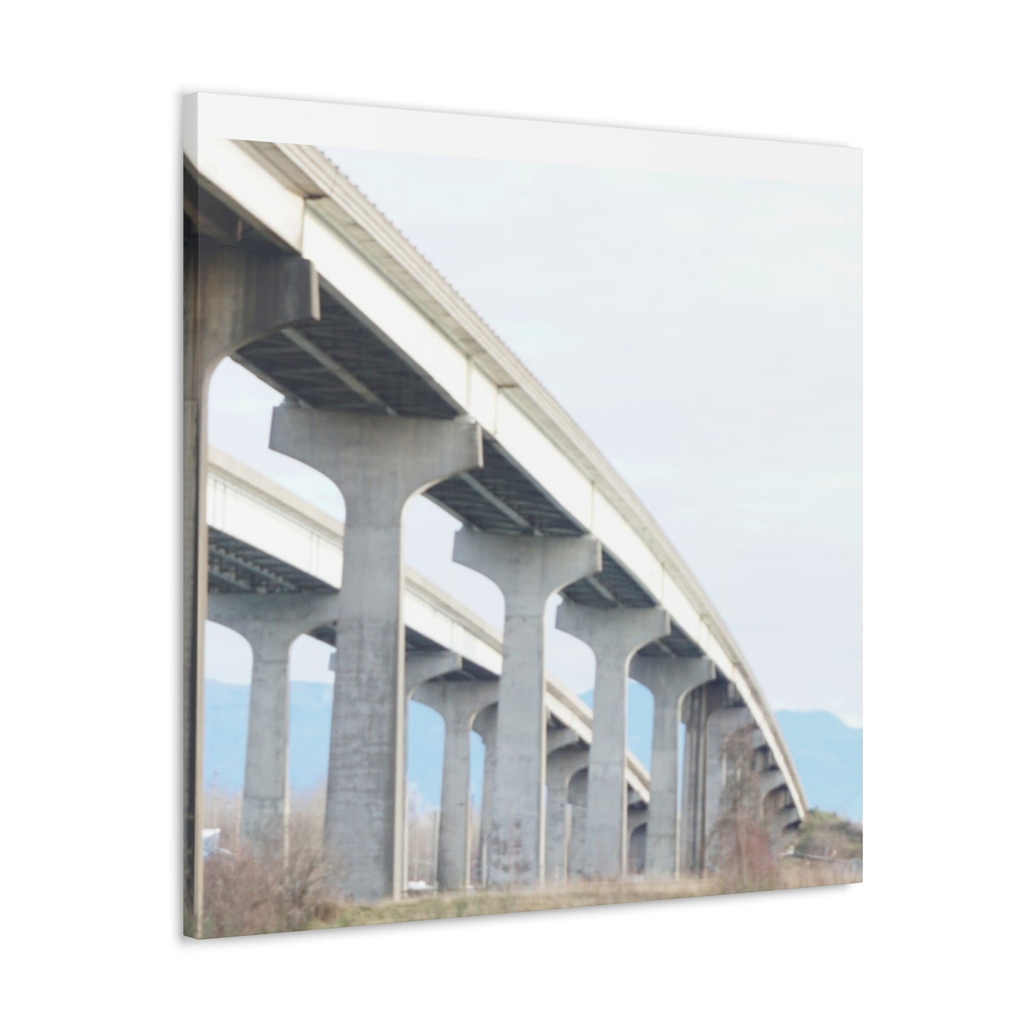 Abstract Bridge Canvas Gallery Wraps - Modern Wall Art for Home Décor