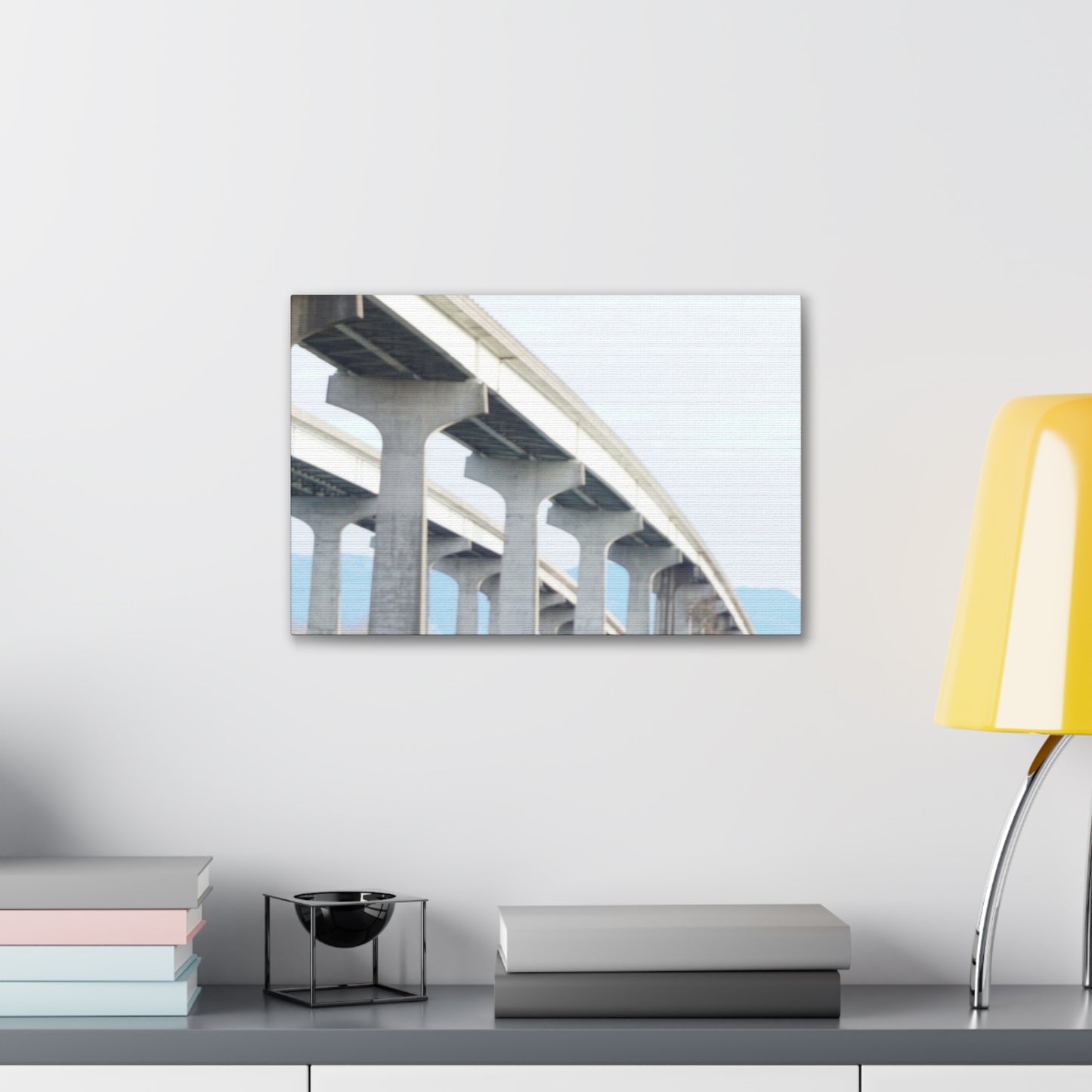 Abstract Bridge Canvas Gallery Wraps - Modern Wall Art for Home Décor