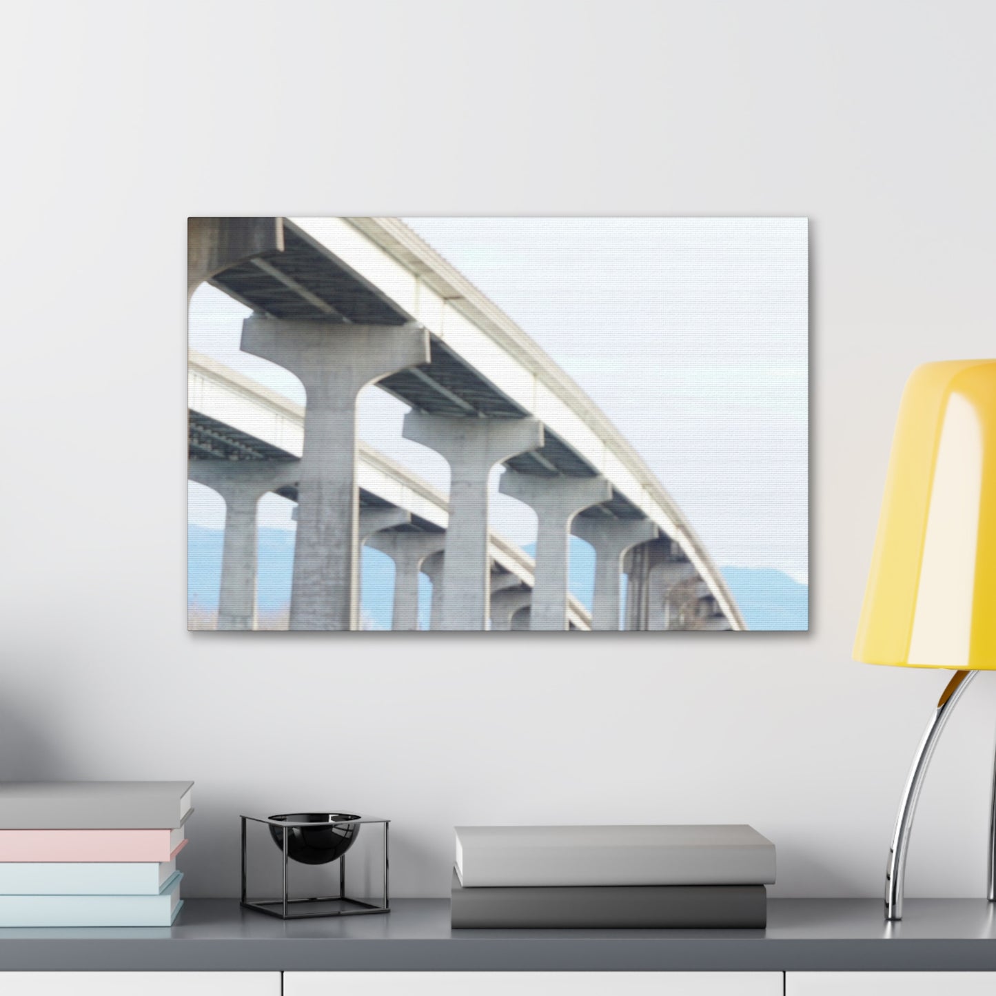 Abstract Bridge Canvas Gallery Wraps - Modern Wall Art for Home Décor