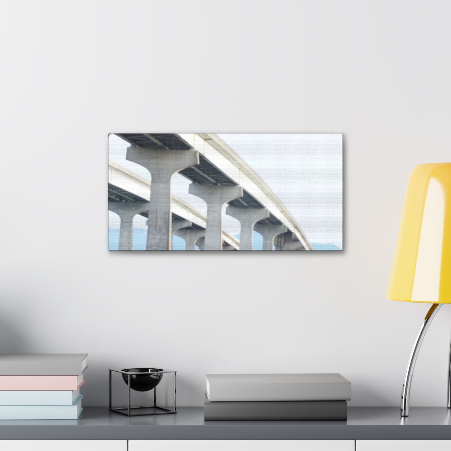 Abstract Bridge Canvas Gallery Wraps - Modern Wall Art for Home Décor