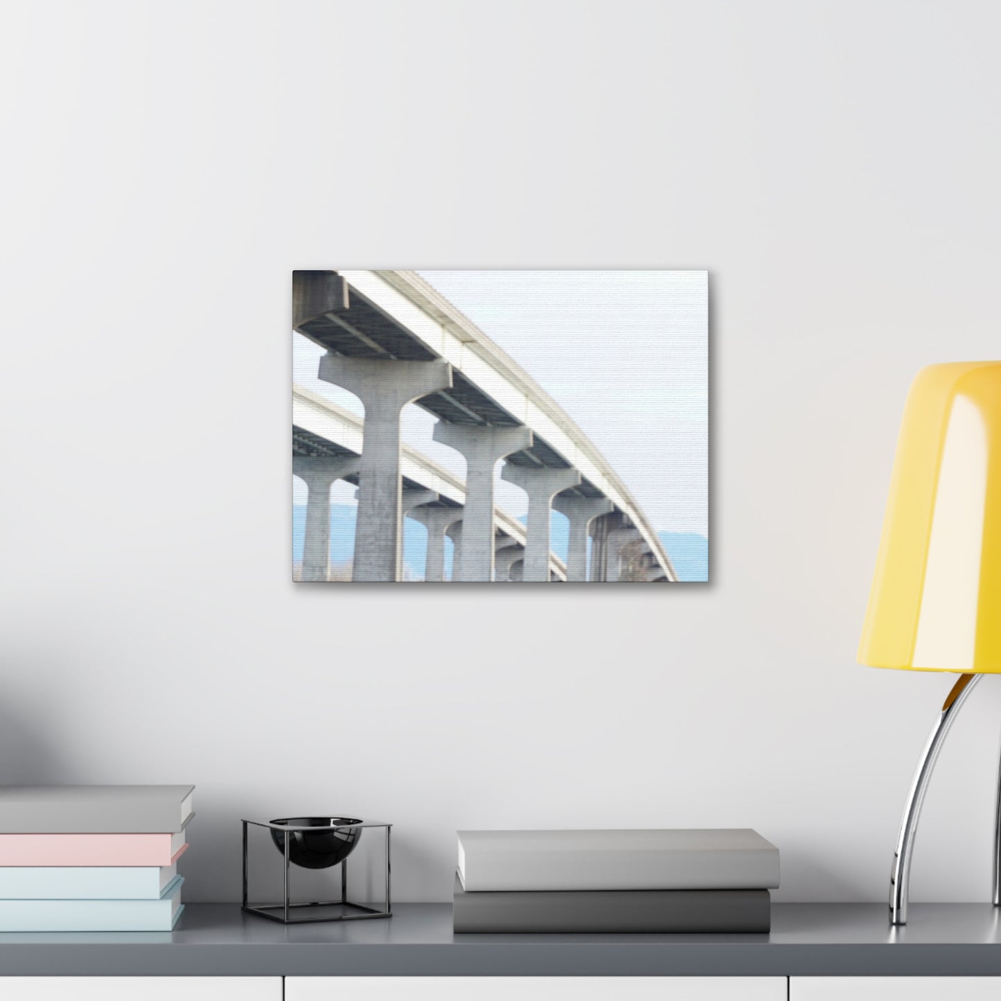 Abstract Bridge Canvas Gallery Wraps - Modern Wall Art for Home Décor