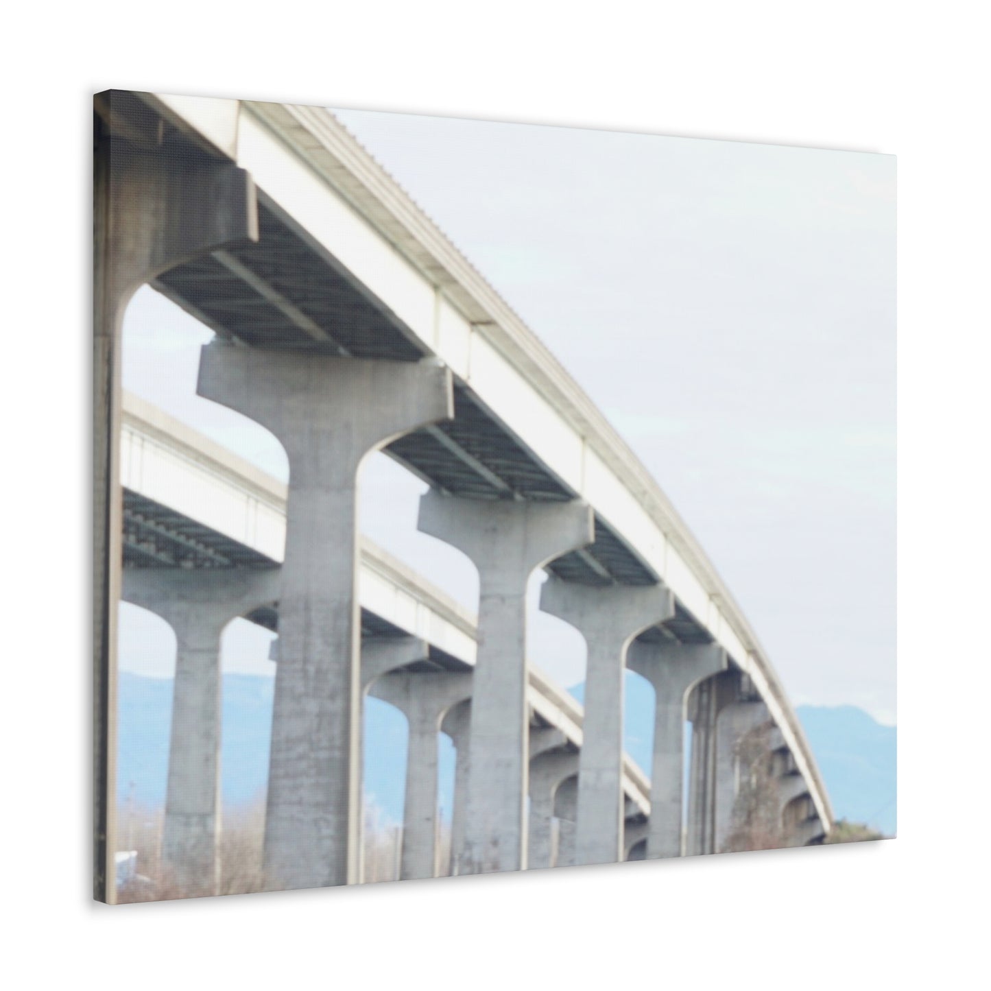 Abstract Bridge Canvas Gallery Wraps - Modern Wall Art for Home Décor