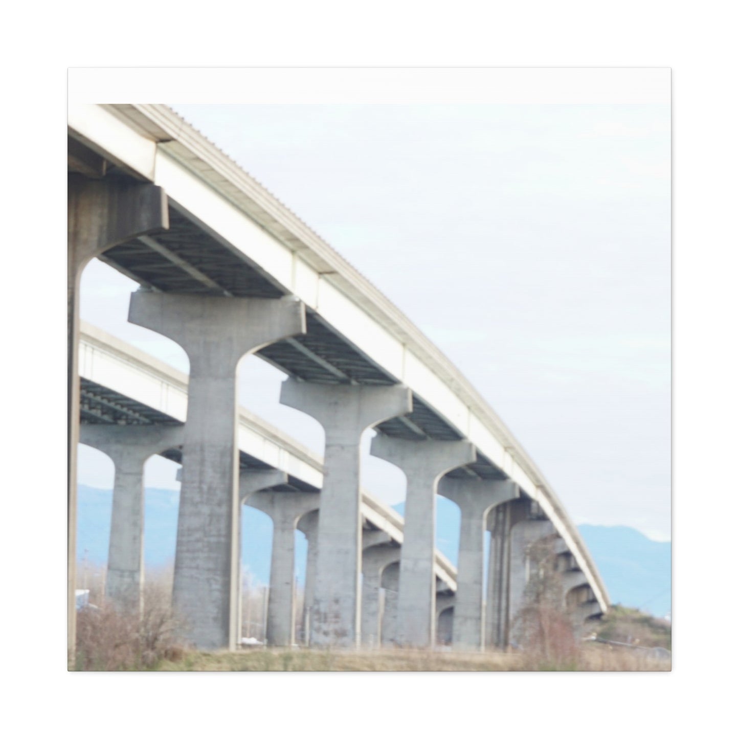 Abstract Bridge Canvas Gallery Wraps - Modern Wall Art for Home Décor