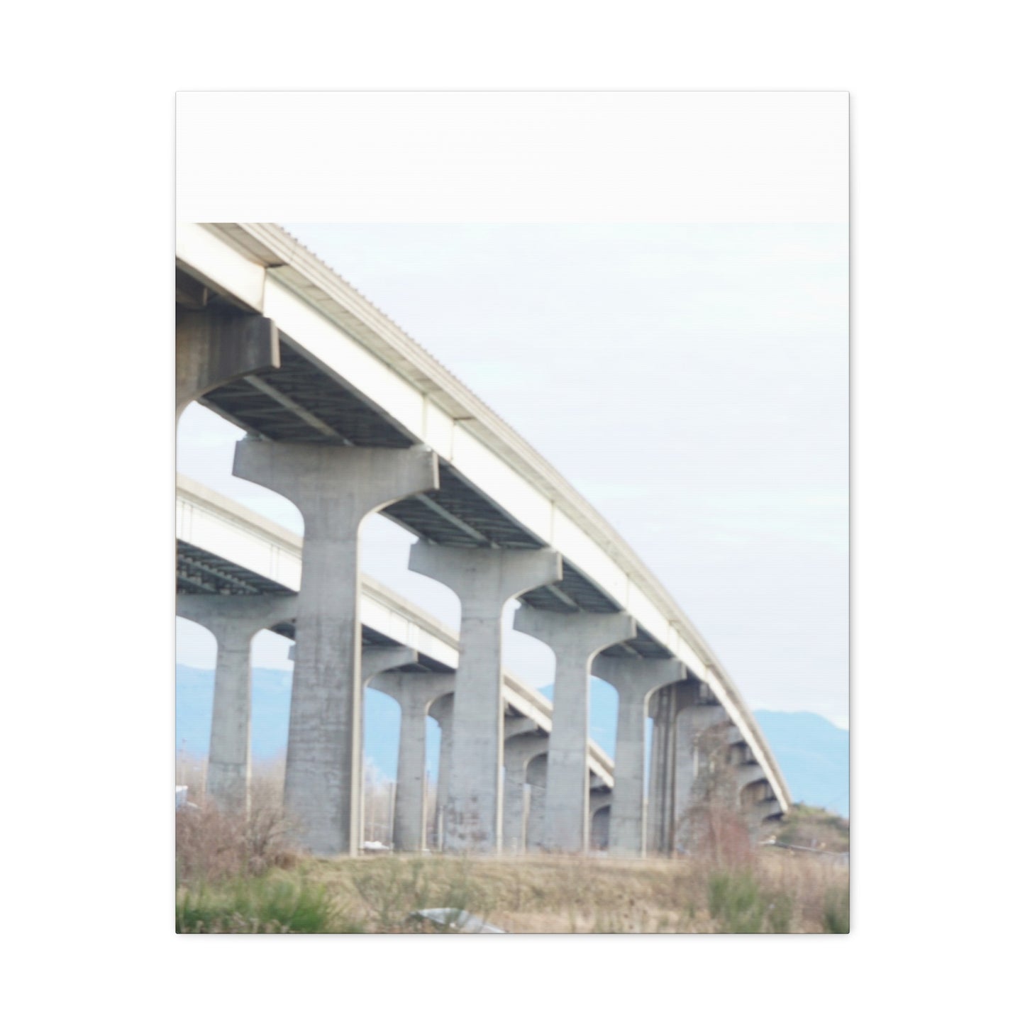 Abstract Bridge Canvas Gallery Wraps - Modern Wall Art for Home Décor