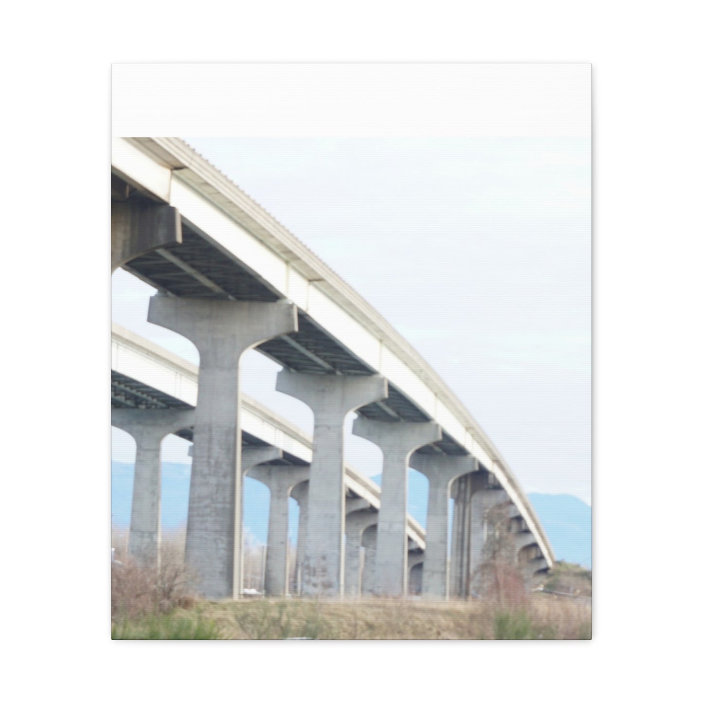 Abstract Bridge Canvas Gallery Wraps - Modern Wall Art for Home Décor