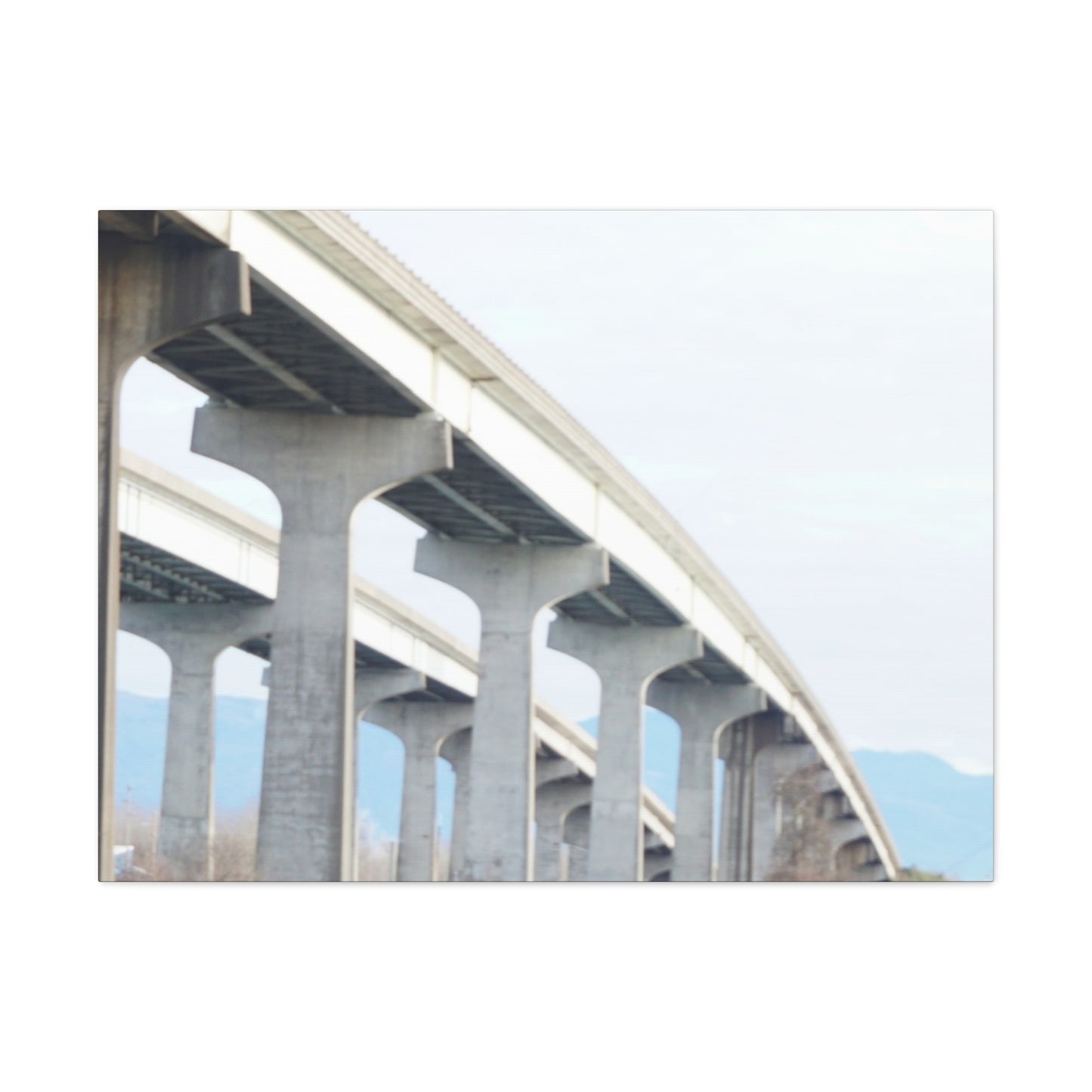 Abstract Bridge Canvas Gallery Wraps - Modern Wall Art for Home Décor
