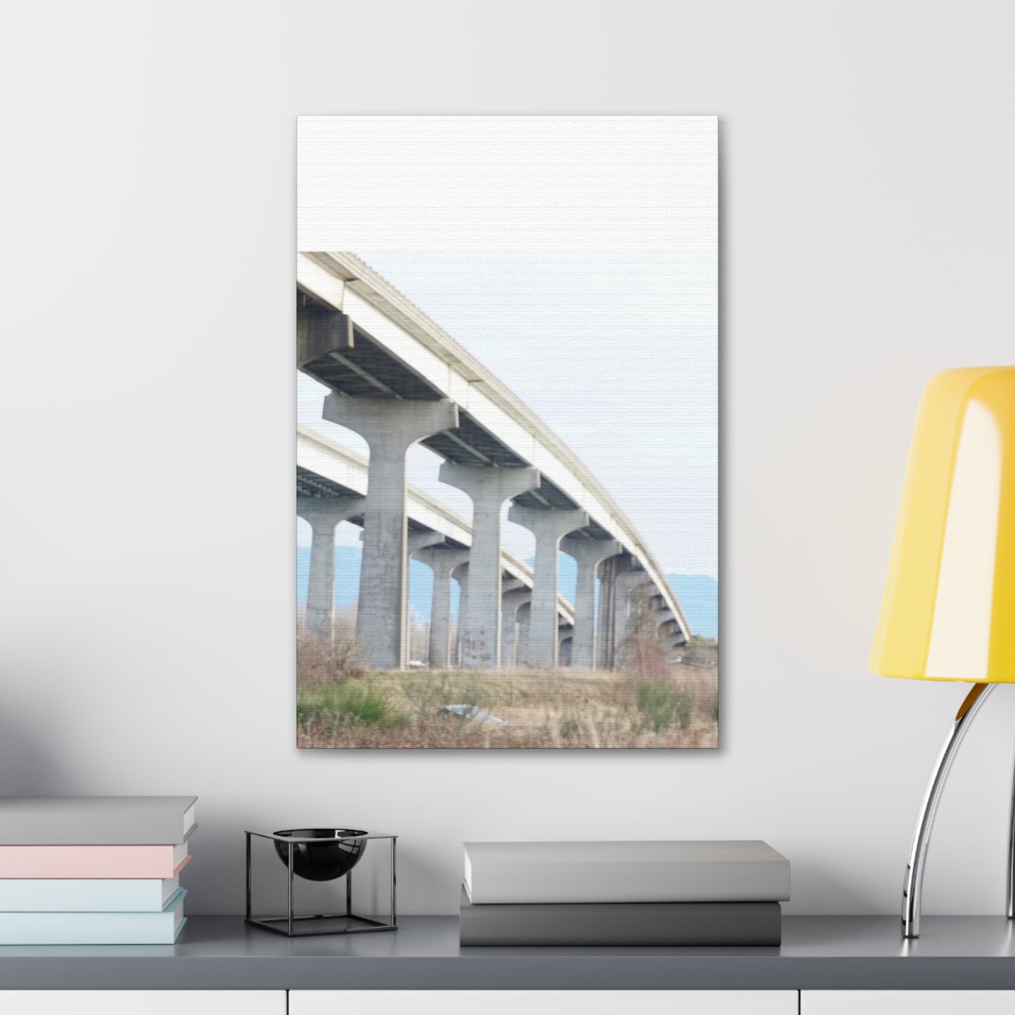 Abstract Bridge Canvas Gallery Wraps - Modern Wall Art for Home Décor
